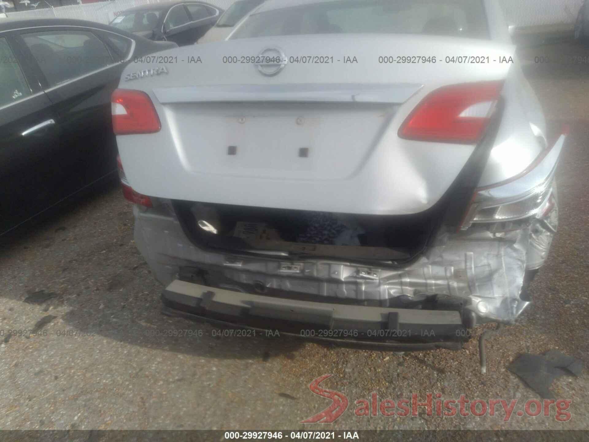 3N1AB7AP8HY322084 2017 NISSAN SENTRA