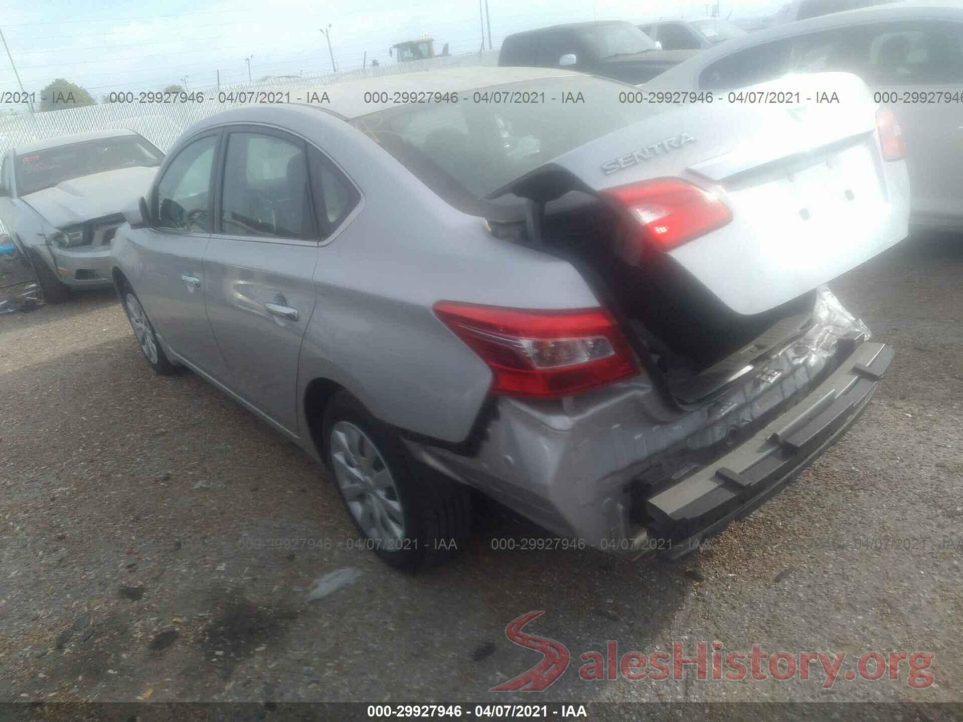 3N1AB7AP8HY322084 2017 NISSAN SENTRA