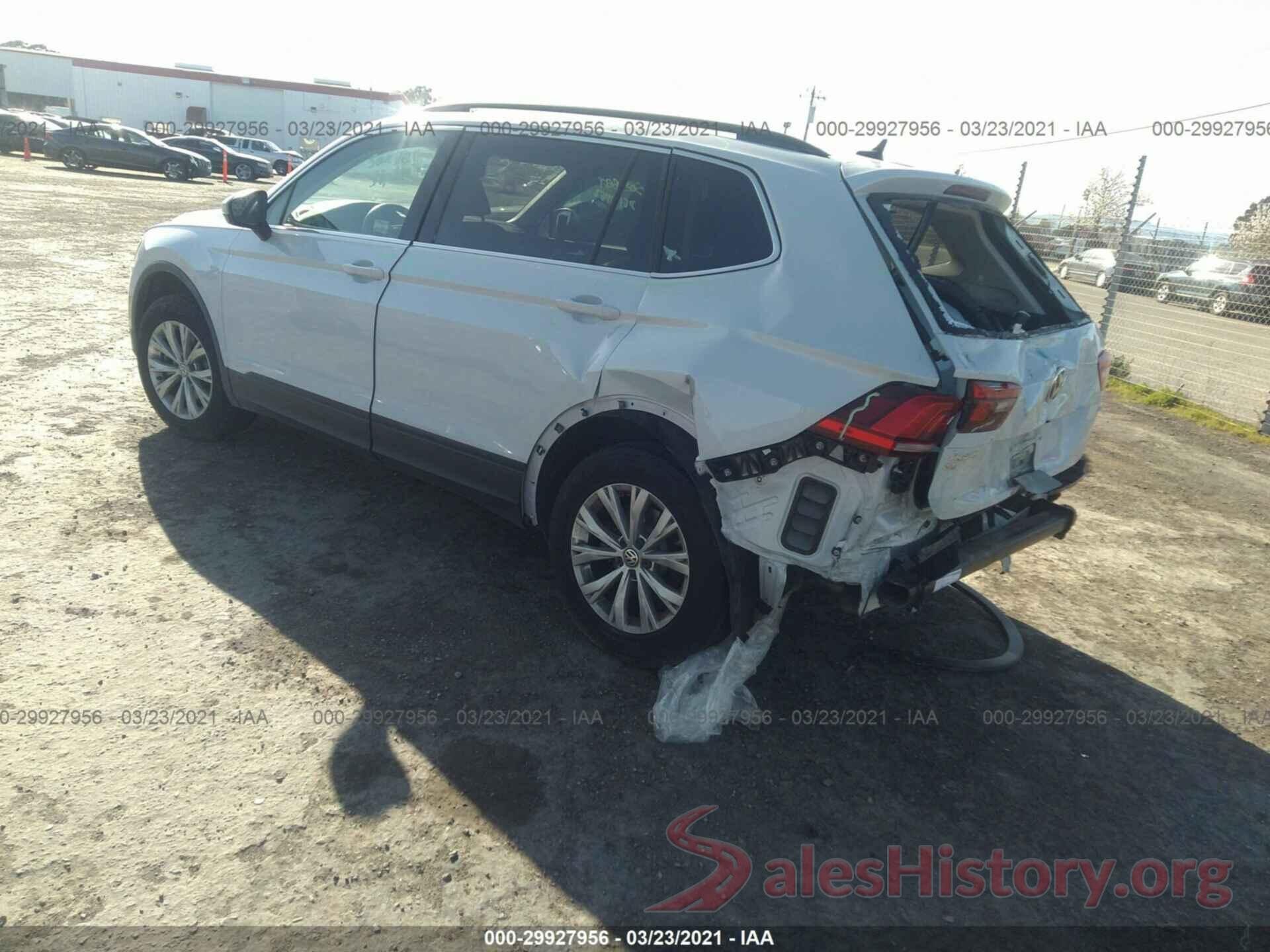 3VV2B7AX3KM009123 2019 VOLKSWAGEN TIGUAN