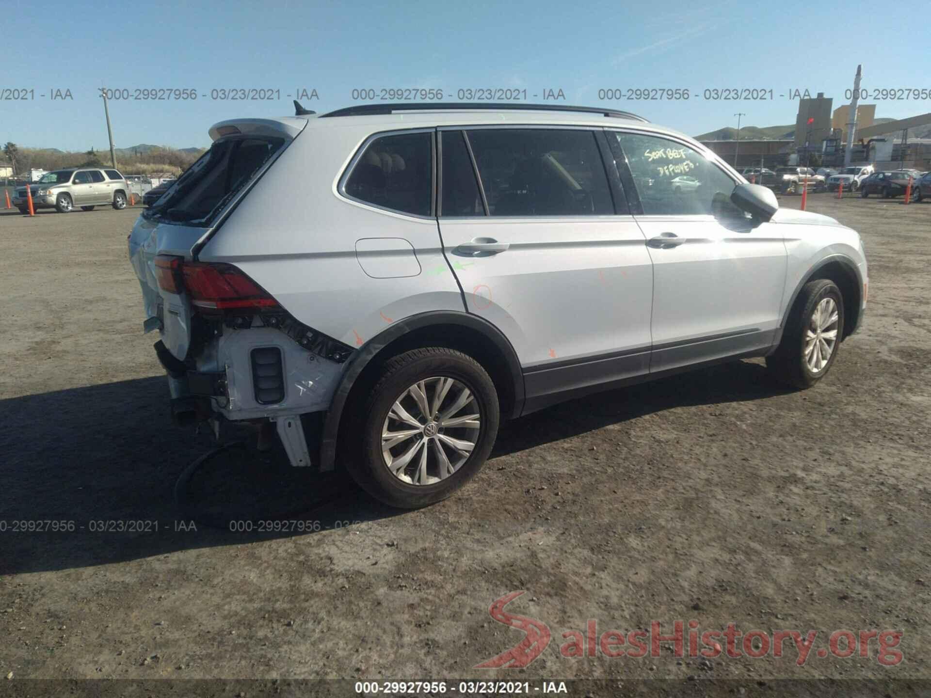 3VV2B7AX3KM009123 2019 VOLKSWAGEN TIGUAN