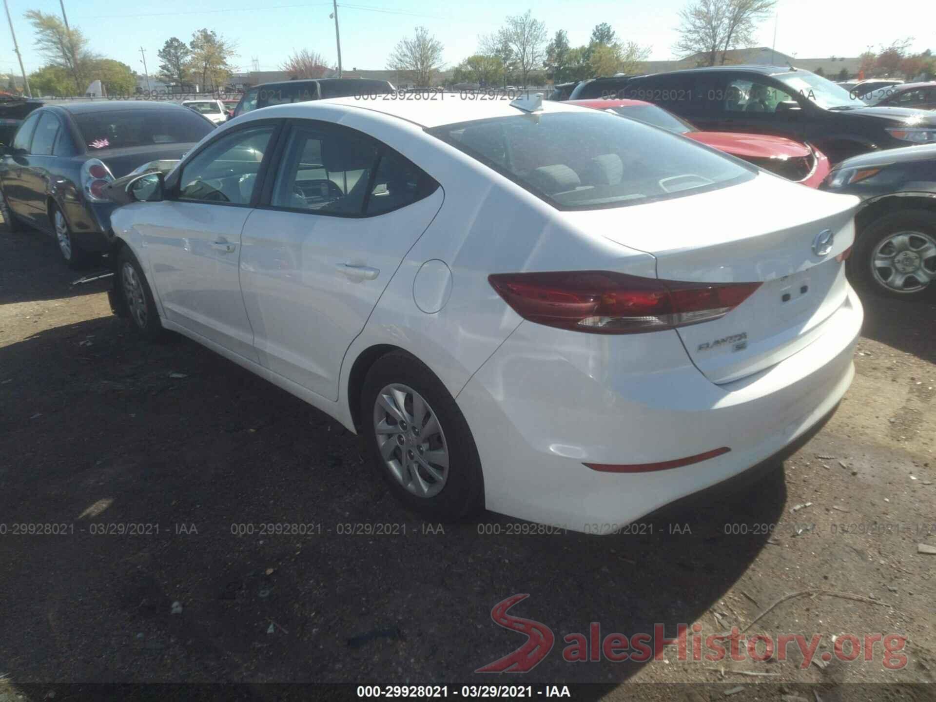 5NPD74LF1HH210416 2017 HYUNDAI ELANTRA