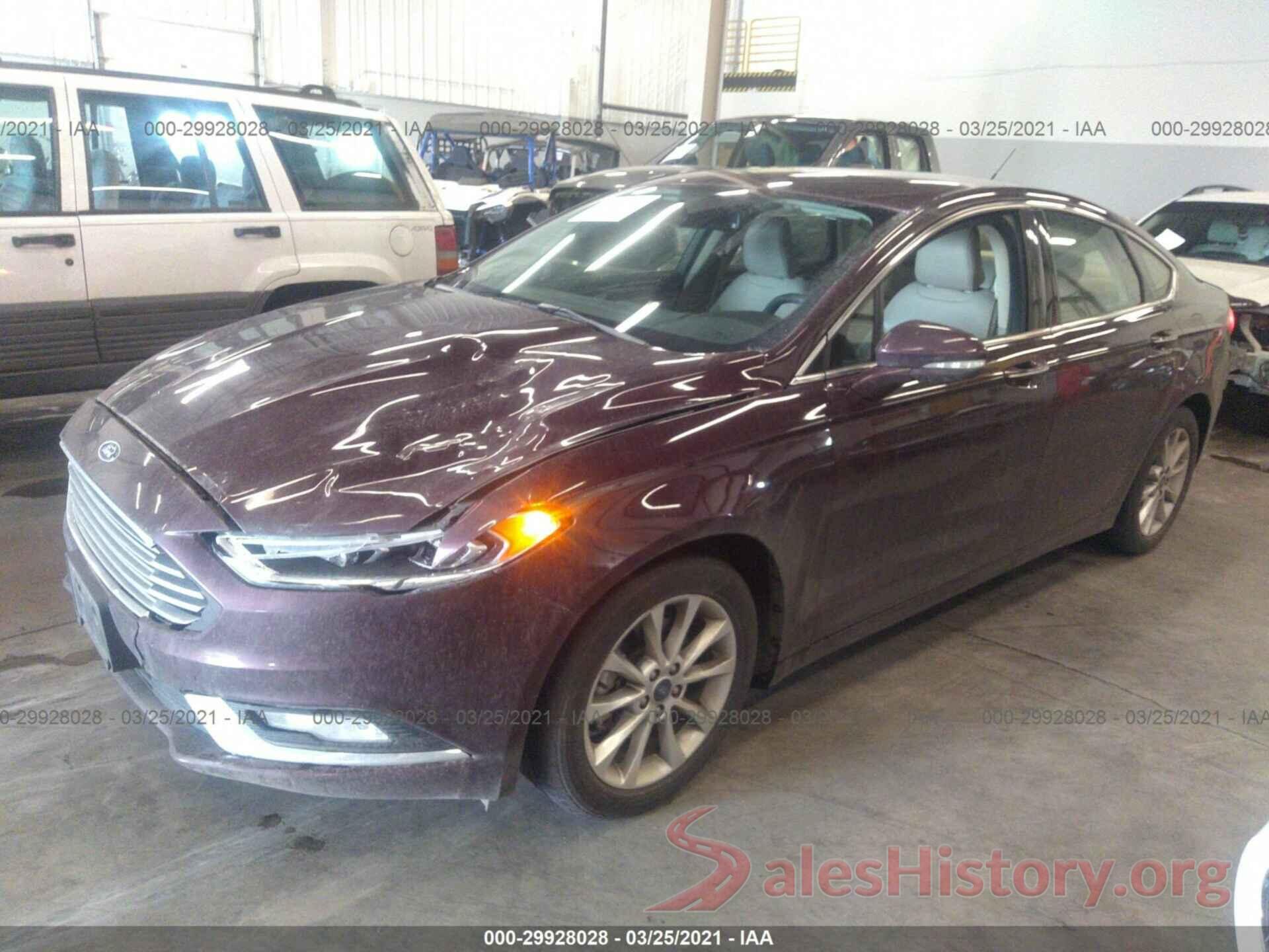 3FA6P0HD5HR105874 2017 FORD FUSION