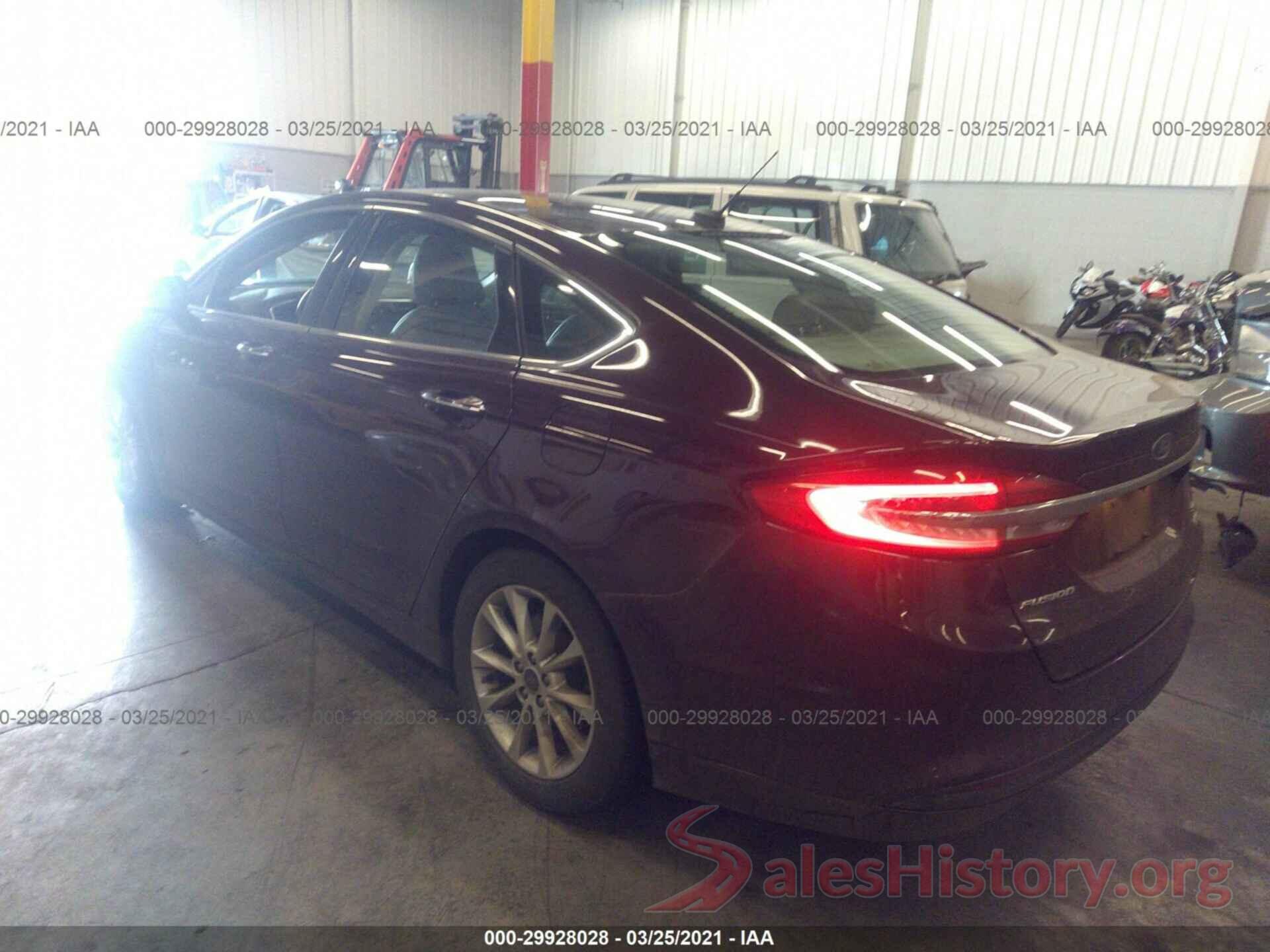 3FA6P0HD5HR105874 2017 FORD FUSION