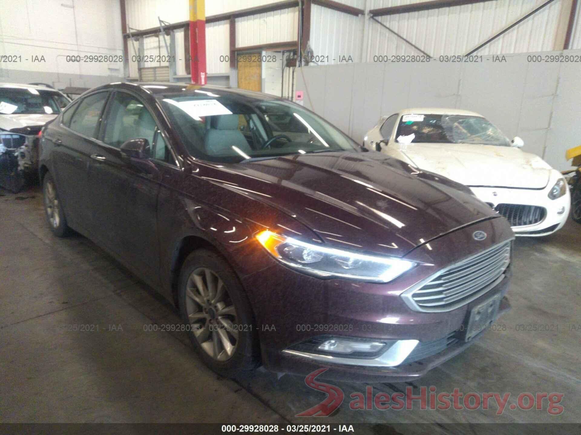 3FA6P0HD5HR105874 2017 FORD FUSION