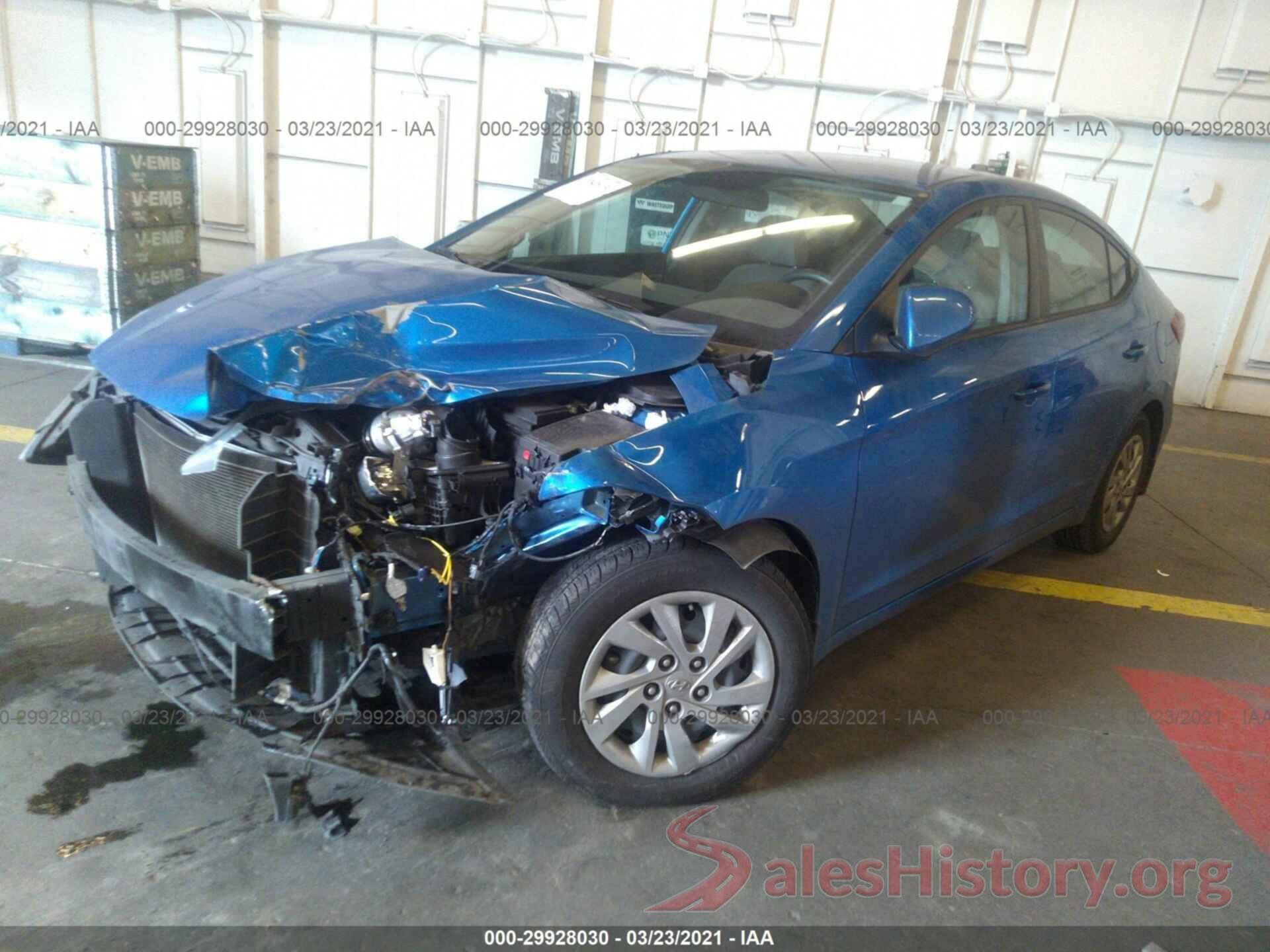 KMHD74LF4HU408389 2017 HYUNDAI ELANTRA