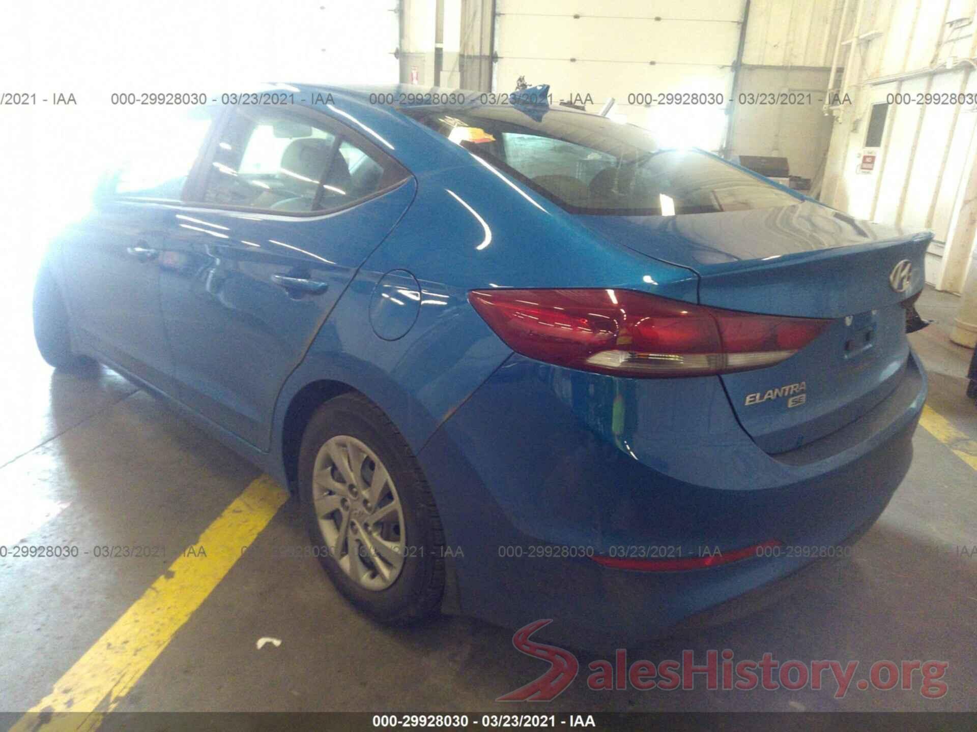 KMHD74LF4HU408389 2017 HYUNDAI ELANTRA