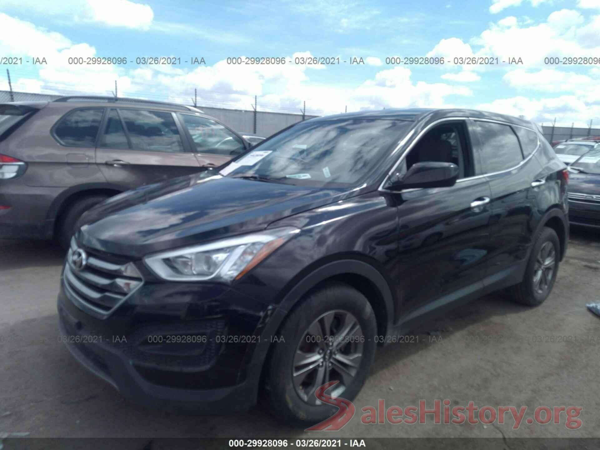 5XYZTDLB6GG324111 2016 HYUNDAI SANTA FE SPORT