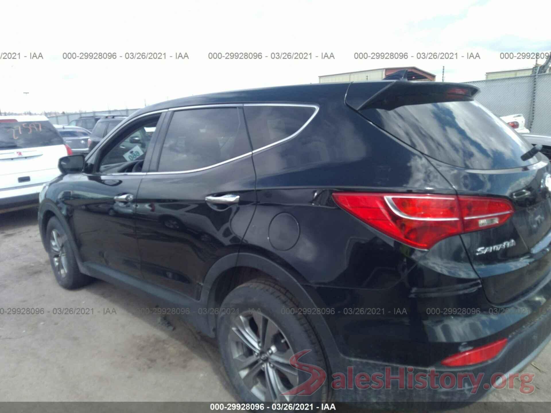 5XYZTDLB6GG324111 2016 HYUNDAI SANTA FE SPORT