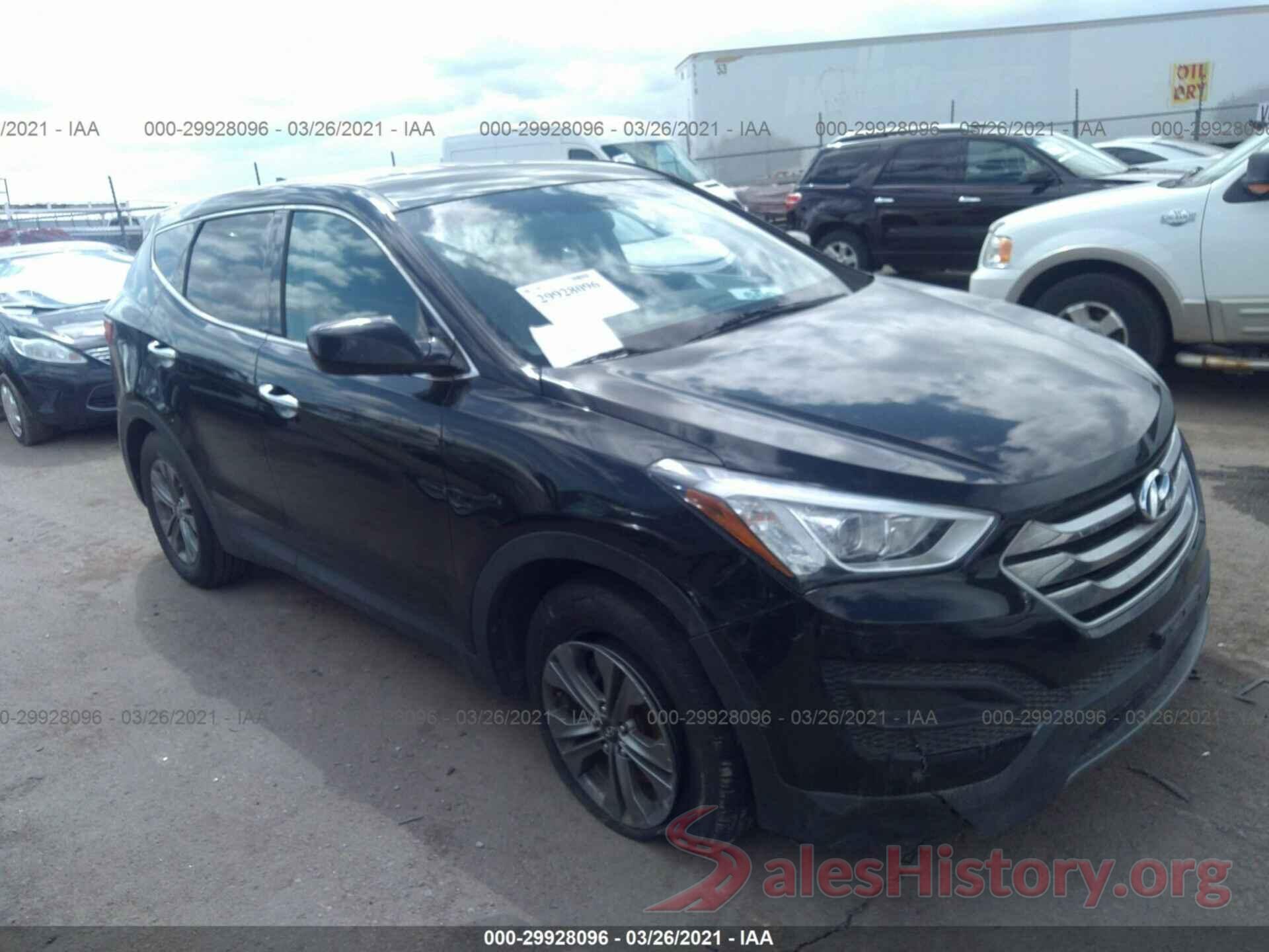 5XYZTDLB6GG324111 2016 HYUNDAI SANTA FE SPORT