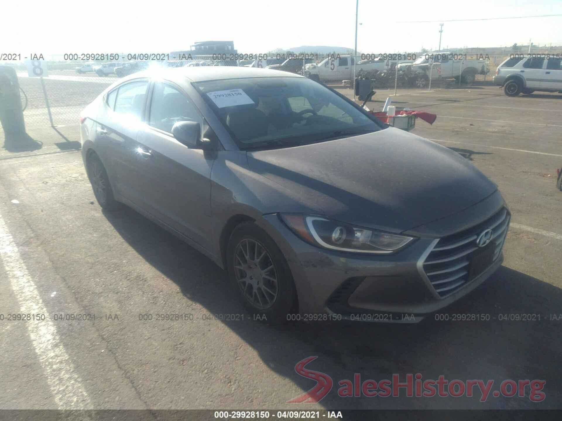 5NPD74LF0JH355047 2018 HYUNDAI ELANTRA