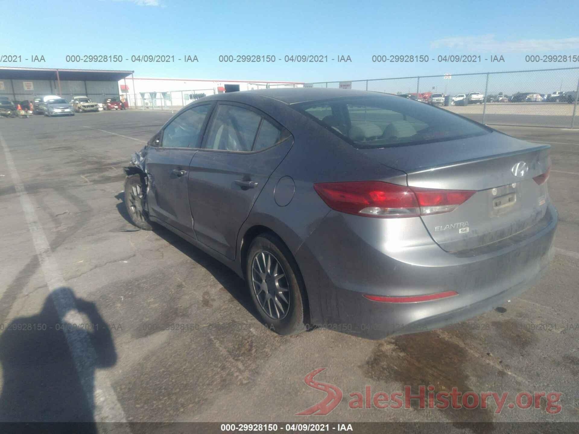 5NPD74LF0JH355047 2018 HYUNDAI ELANTRA