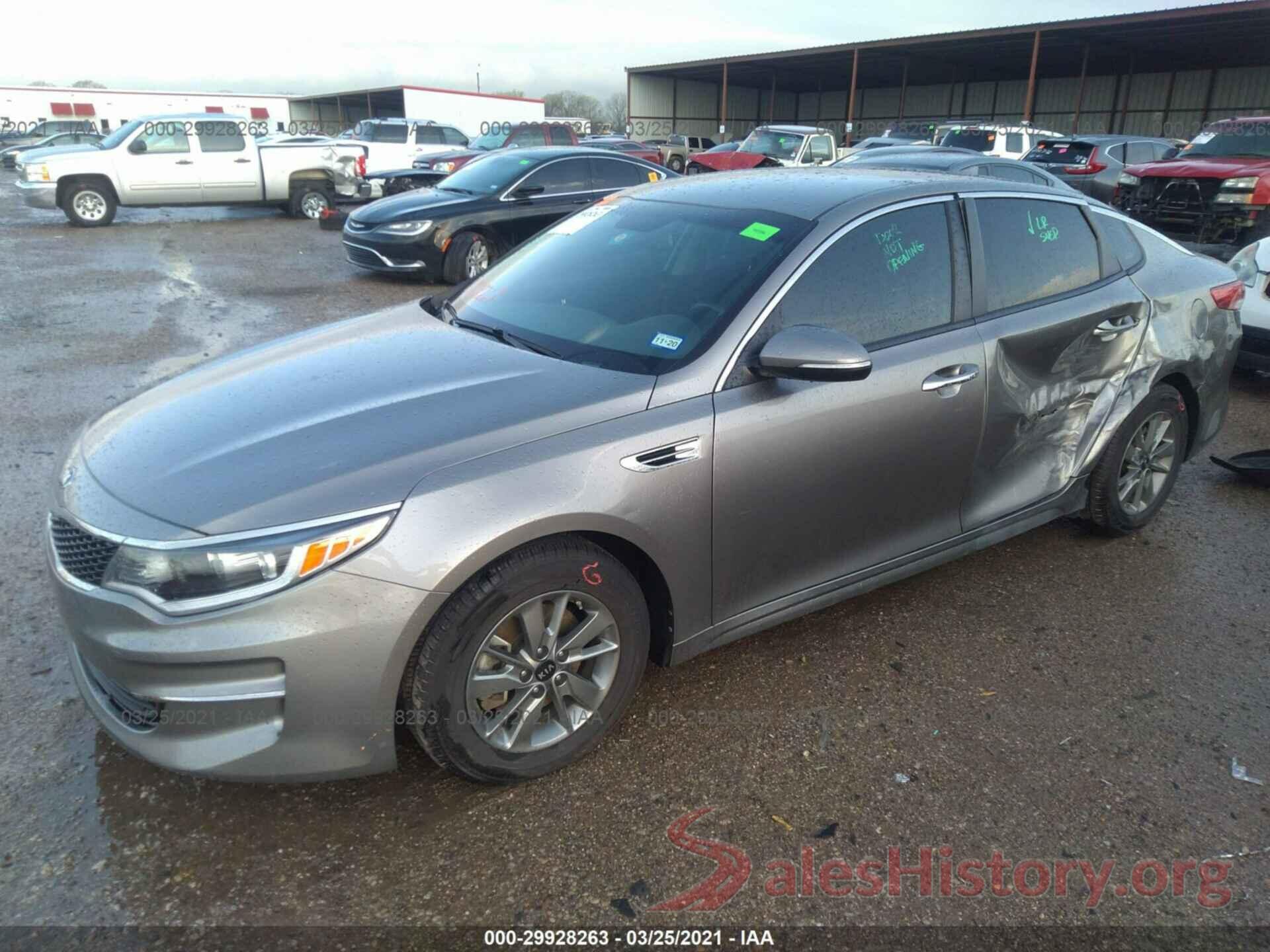 5XXGT4L13GG074443 2016 KIA OPTIMA