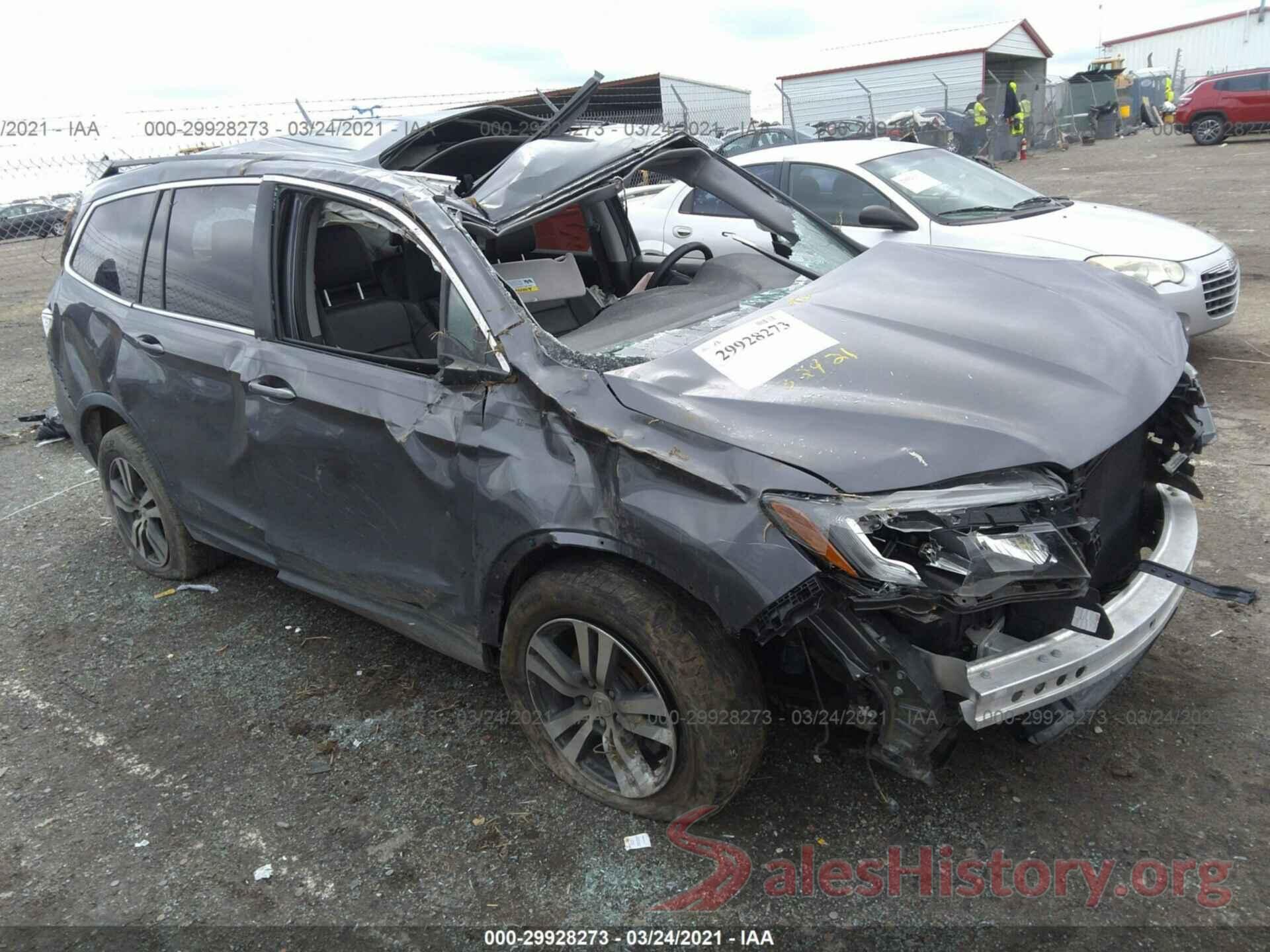 5FNYF5H5XGB056859 2016 HONDA PILOT