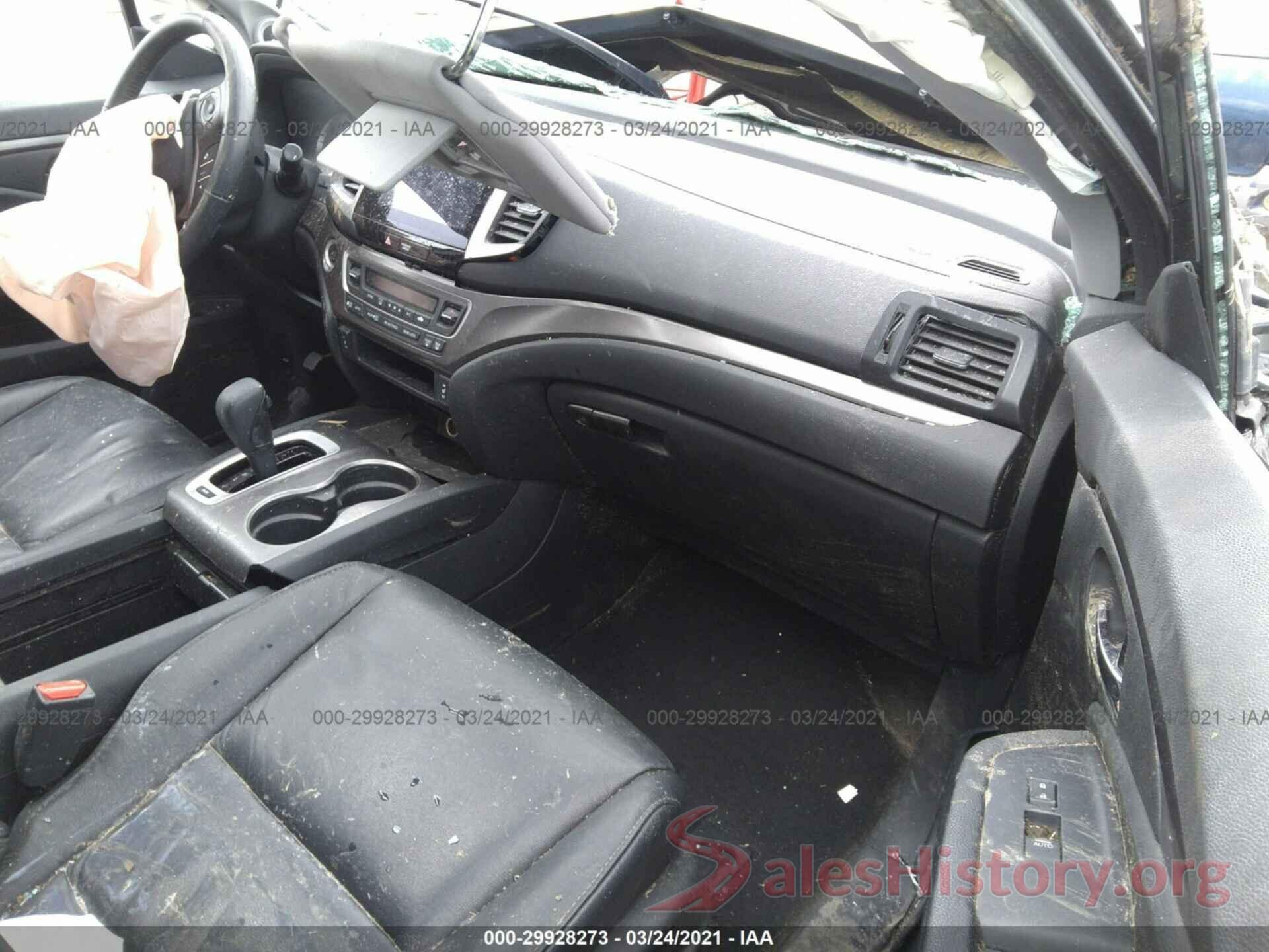 5FNYF5H5XGB056859 2016 HONDA PILOT