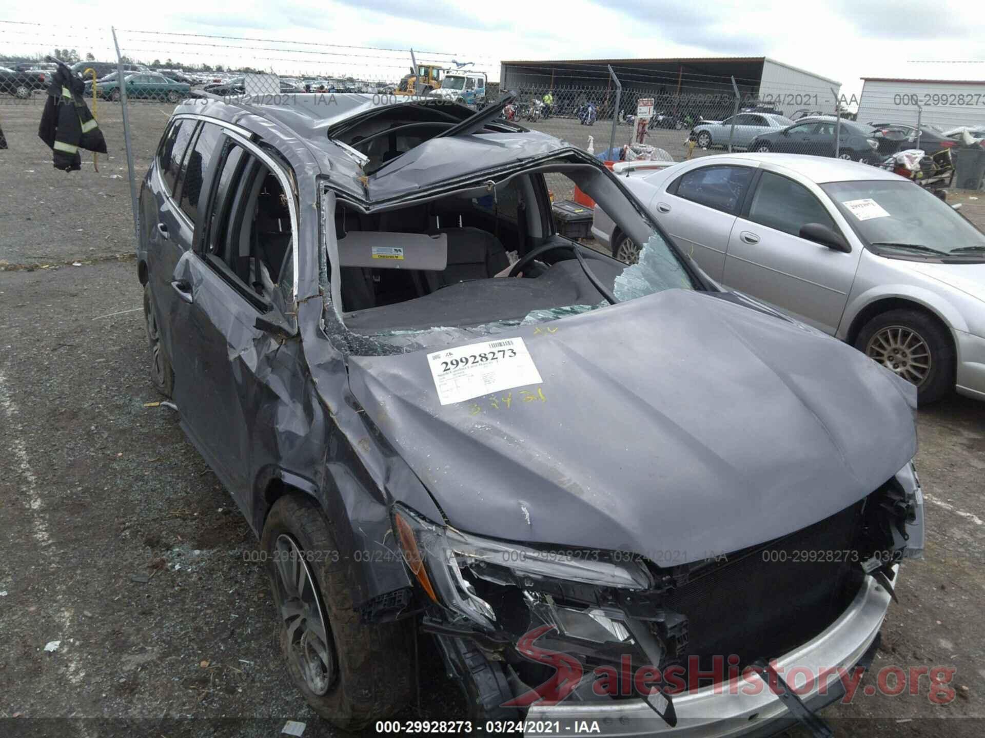 5FNYF5H5XGB056859 2016 HONDA PILOT