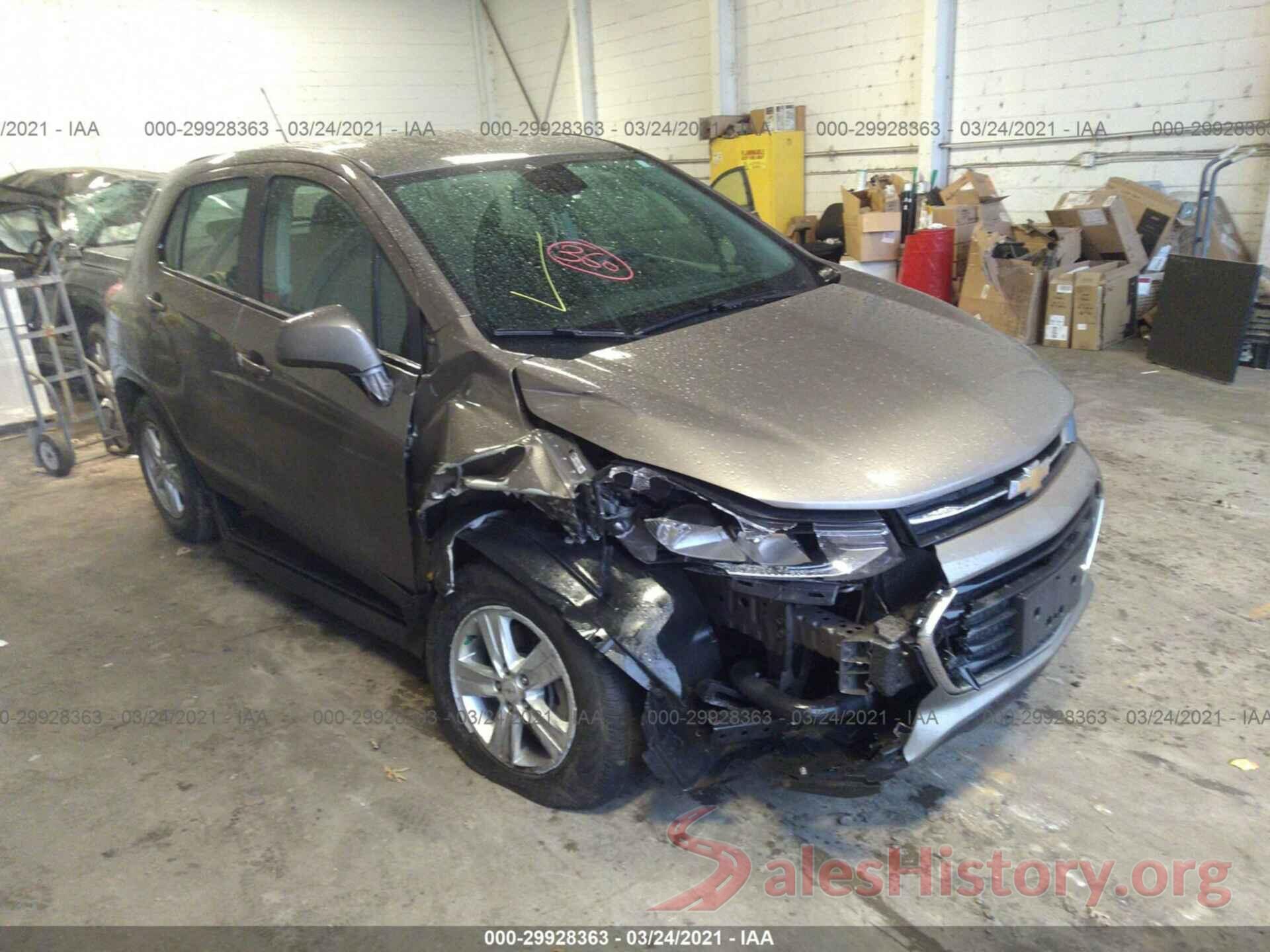 KL7CJKSB4LB342559 2020 CHEVROLET TRAX