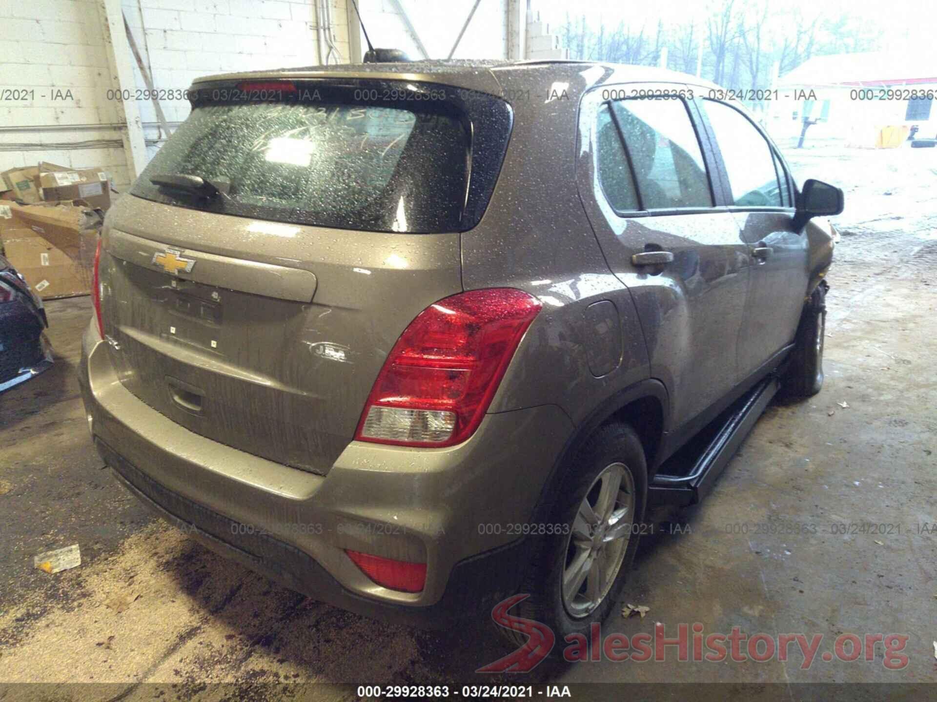 KL7CJKSB4LB342559 2020 CHEVROLET TRAX