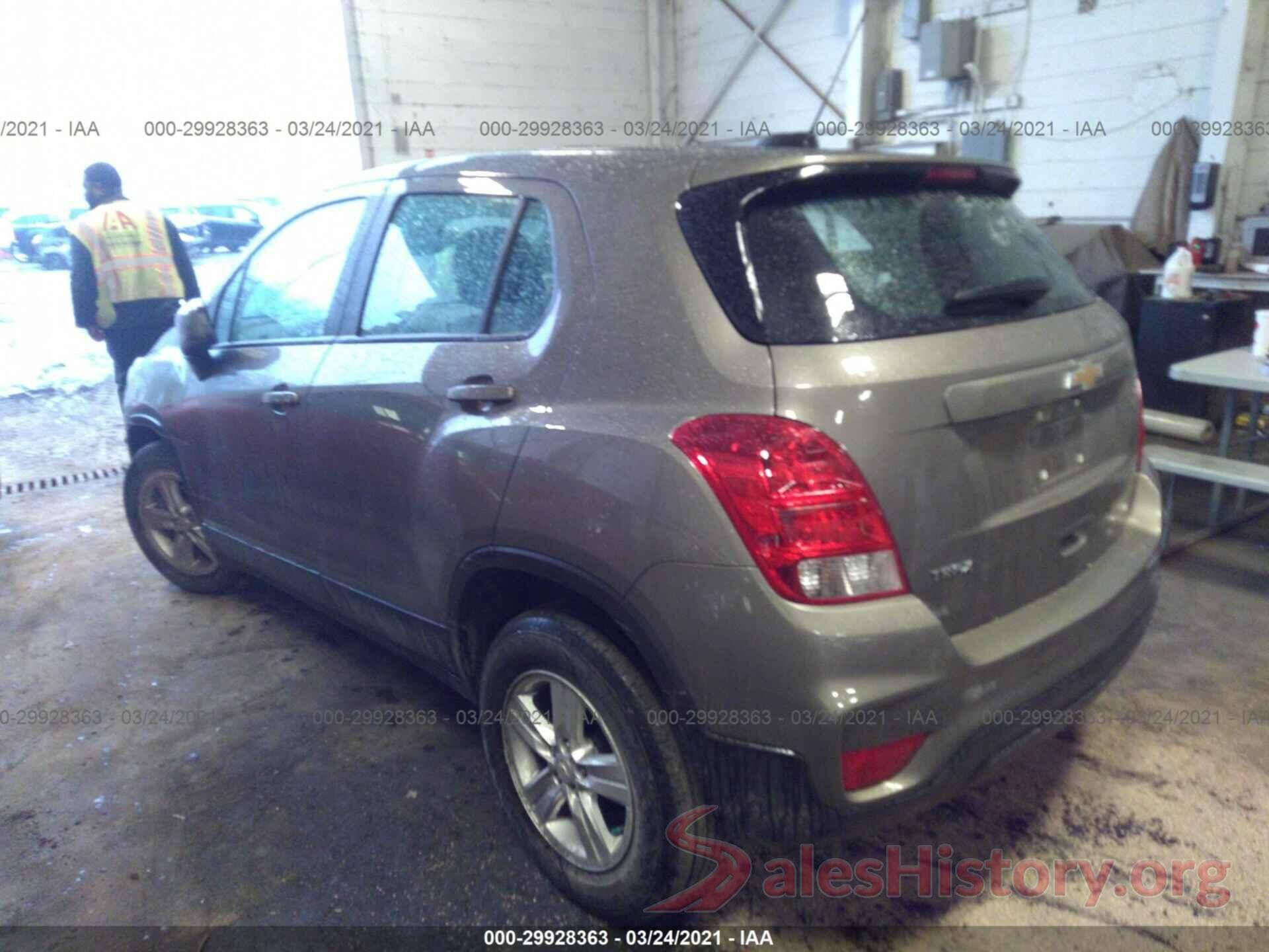 KL7CJKSB4LB342559 2020 CHEVROLET TRAX