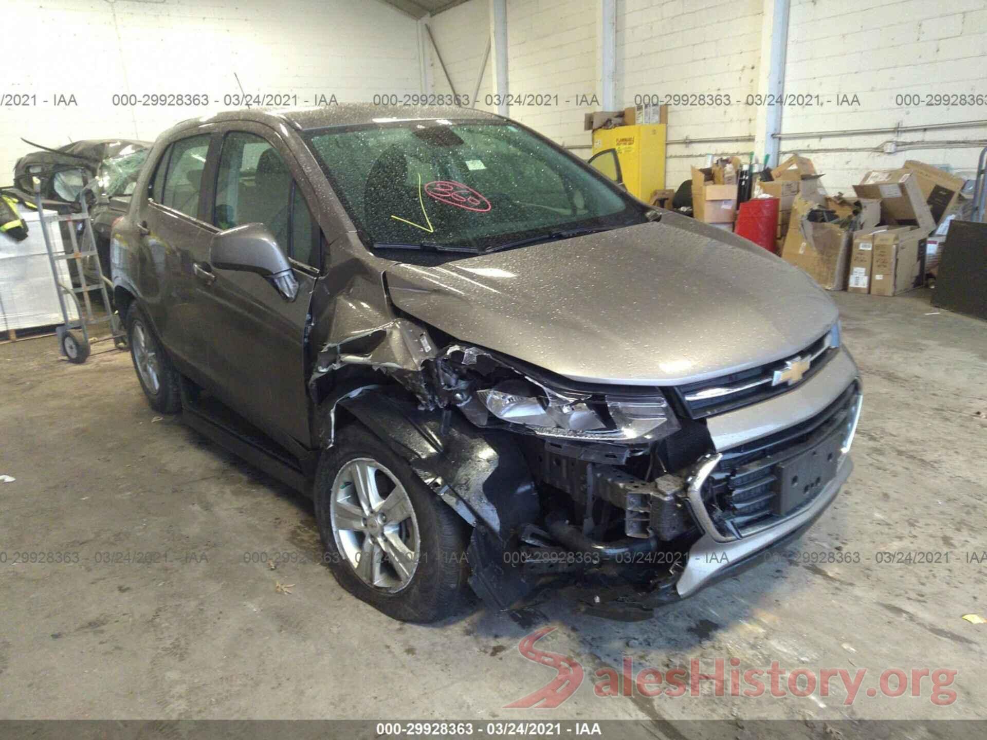 KL7CJKSB4LB342559 2020 CHEVROLET TRAX