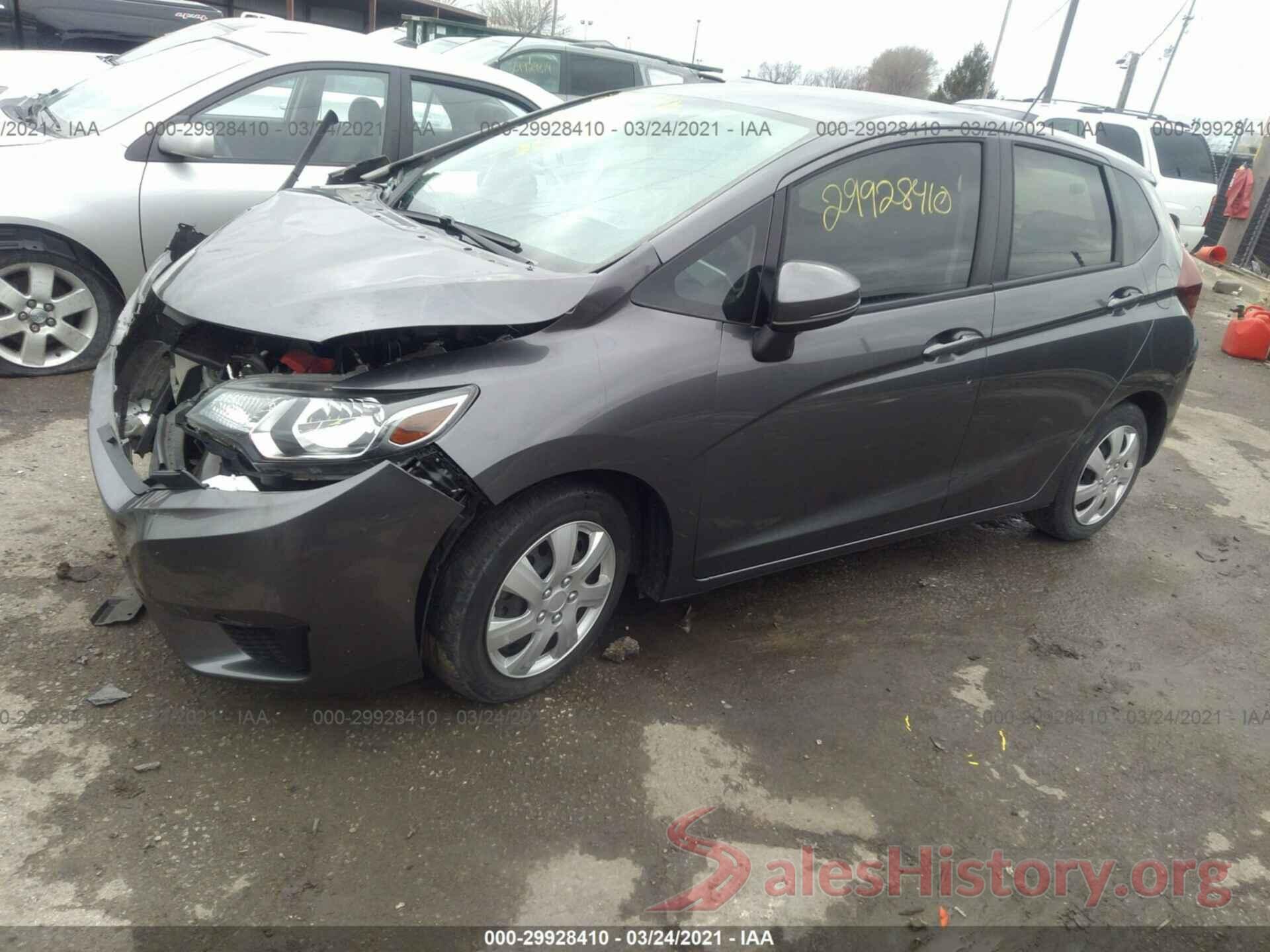 JHMGK5H52GX035886 2016 HONDA FIT