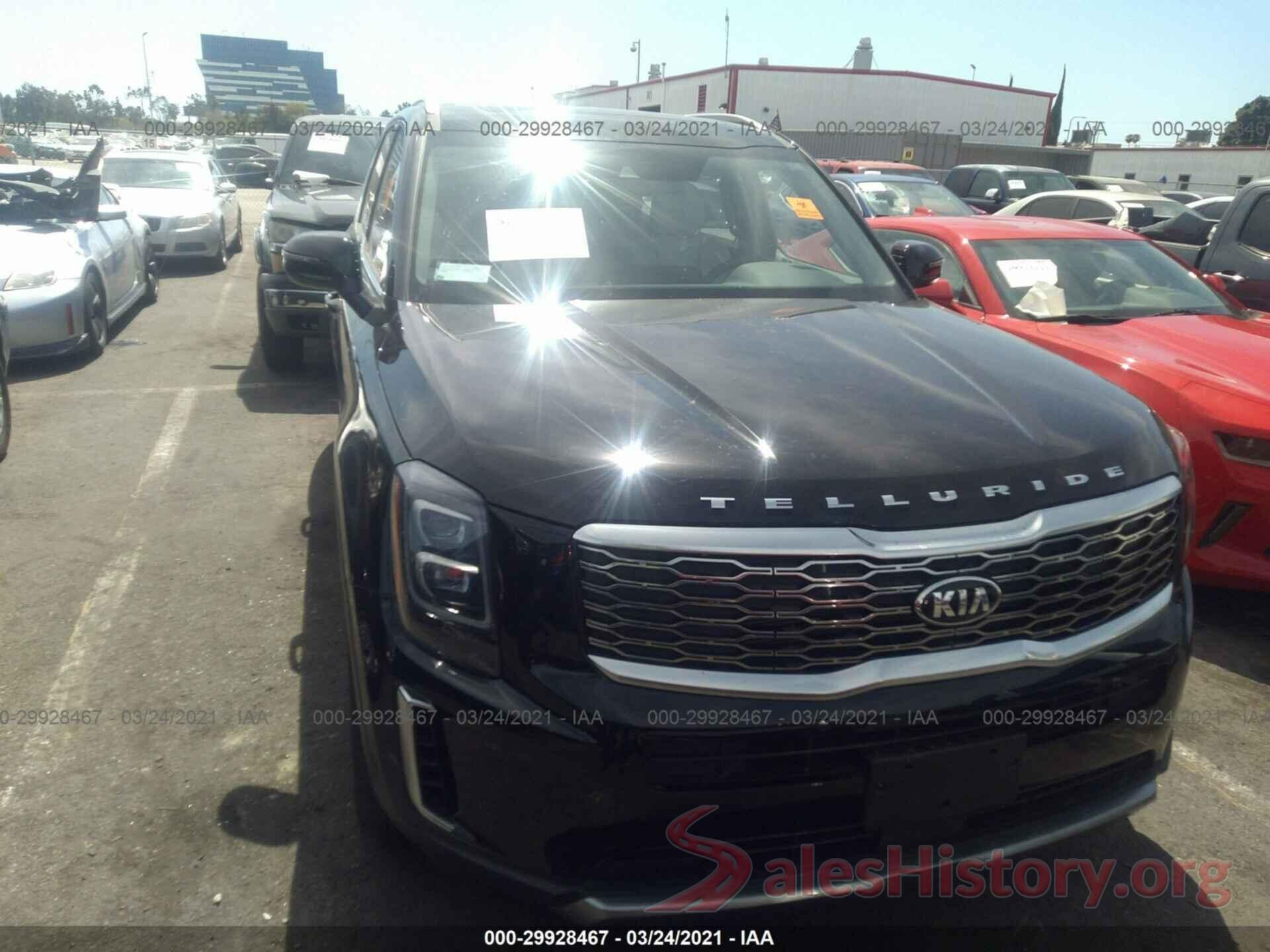 5XYP34HC0MG126158 2021 KIA TELLURIDE