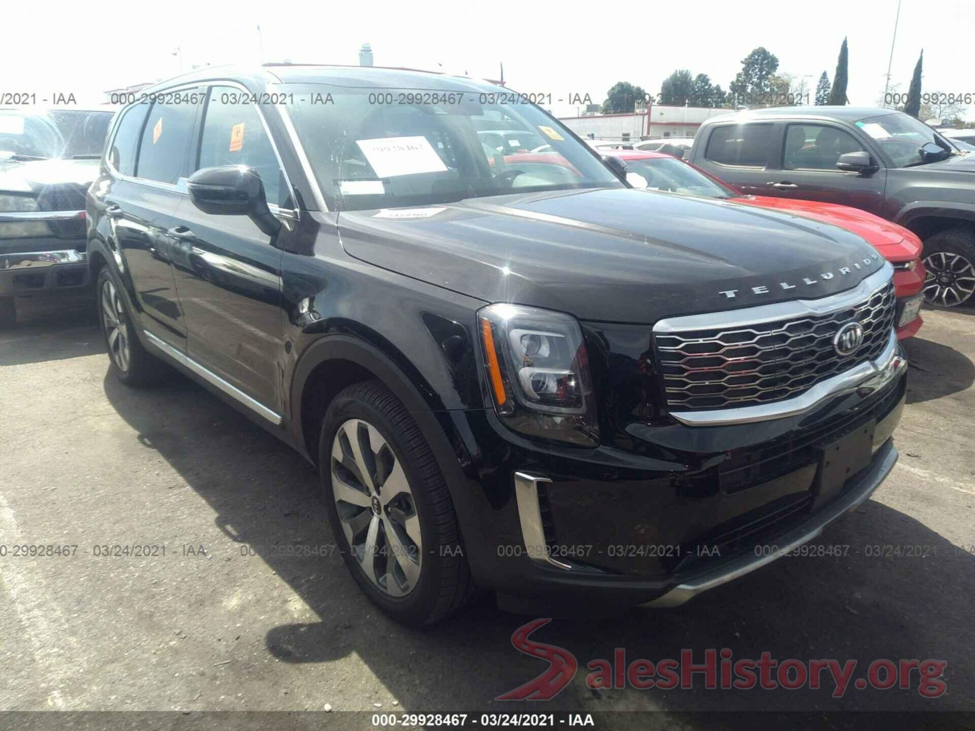 5XYP34HC0MG126158 2021 KIA TELLURIDE