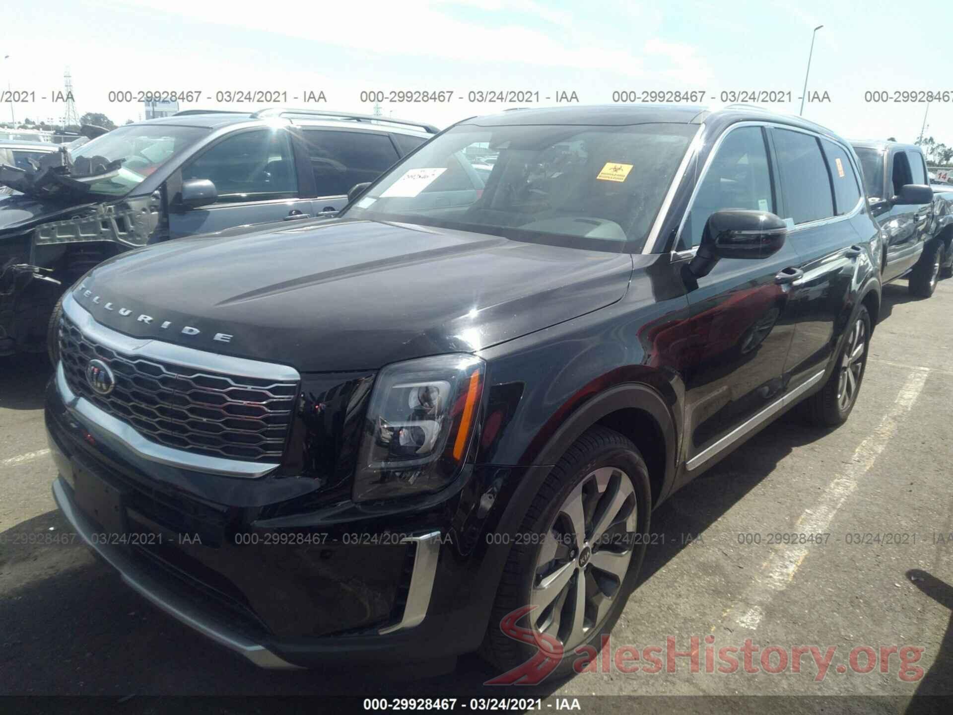 5XYP34HC0MG126158 2021 KIA TELLURIDE