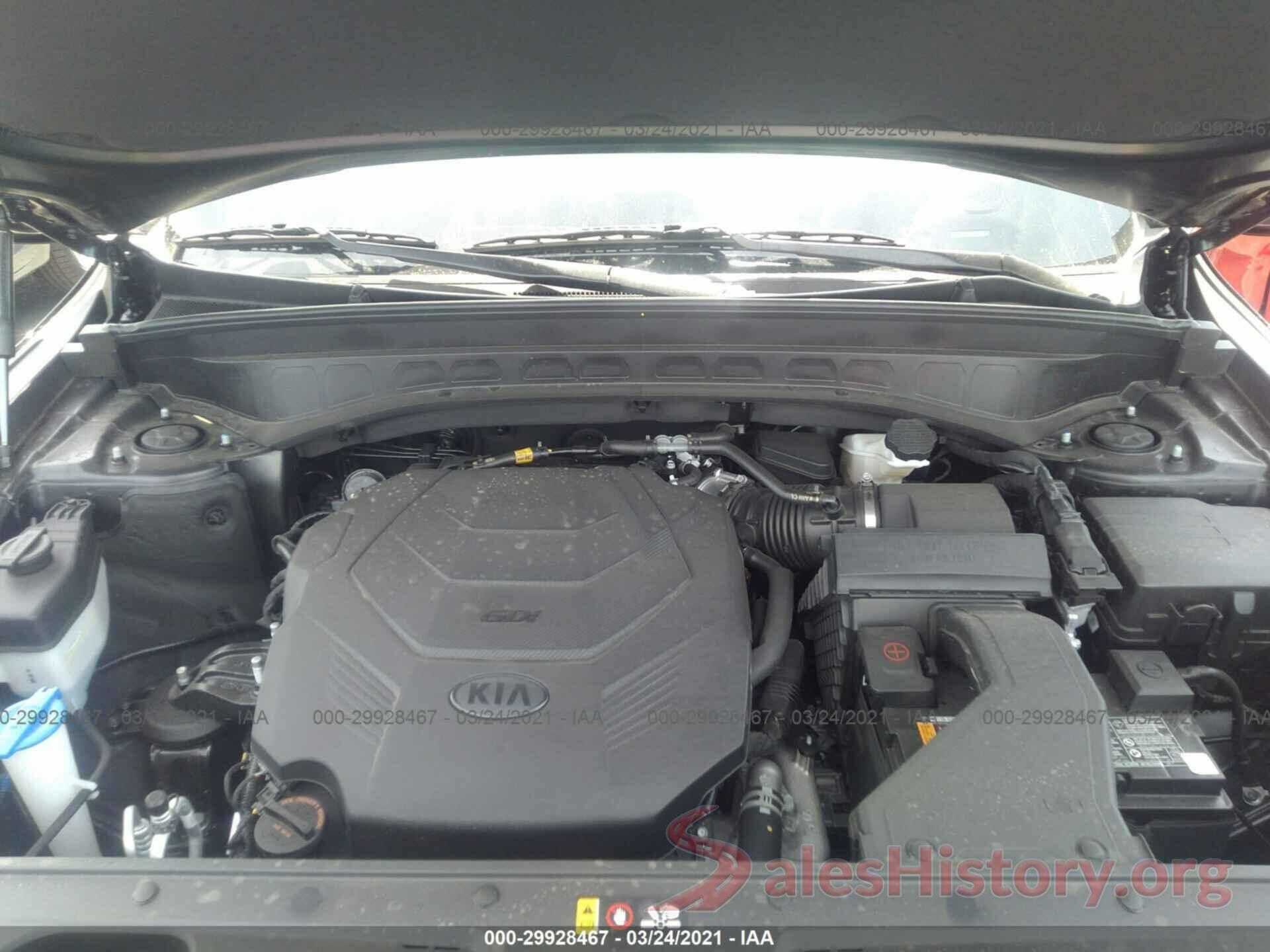 5XYP34HC0MG126158 2021 KIA TELLURIDE