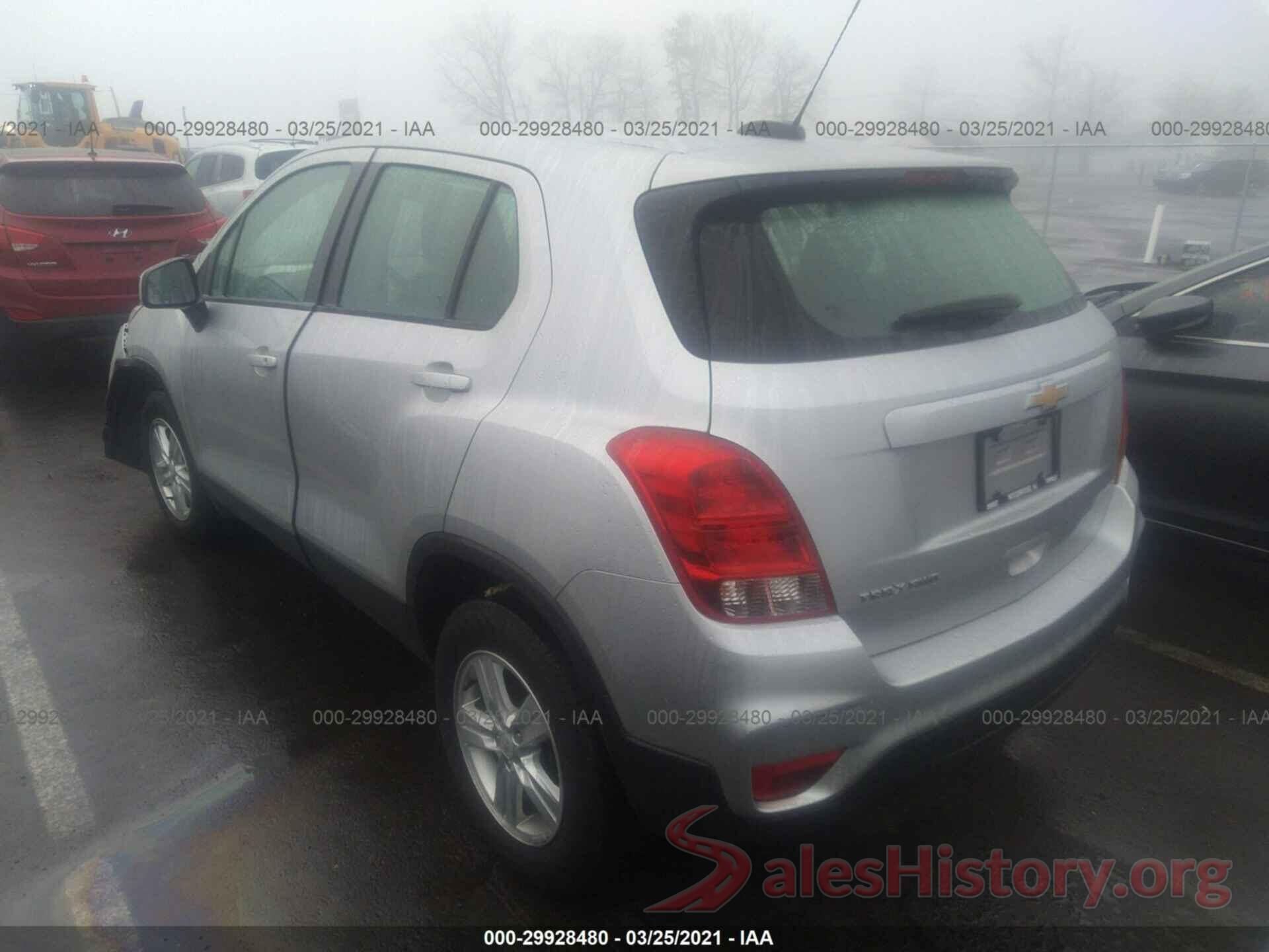 KL7CJNSB3JB697673 2018 CHEVROLET TRAX