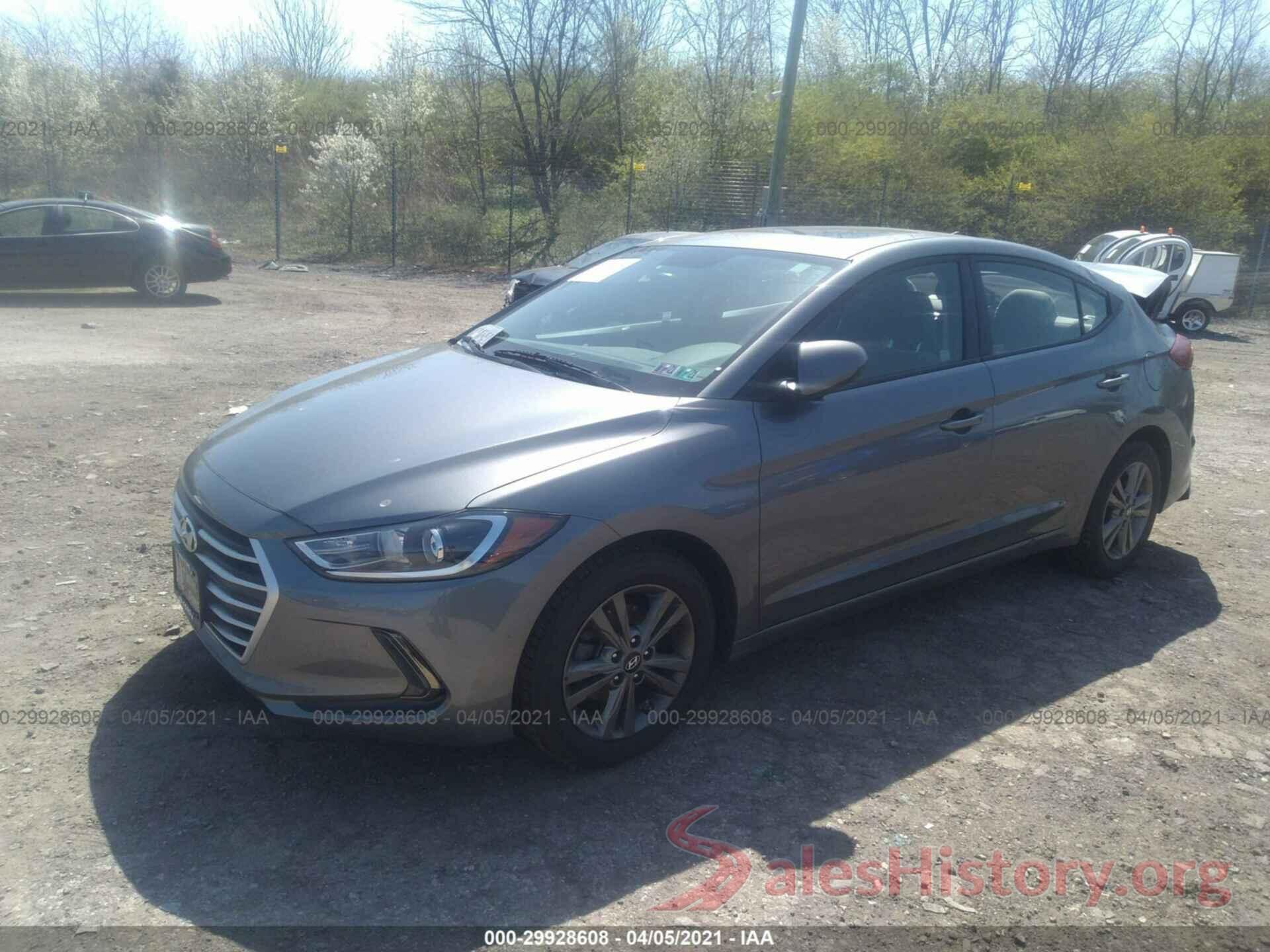 5NPD84LF0JH255172 2018 HYUNDAI ELANTRA