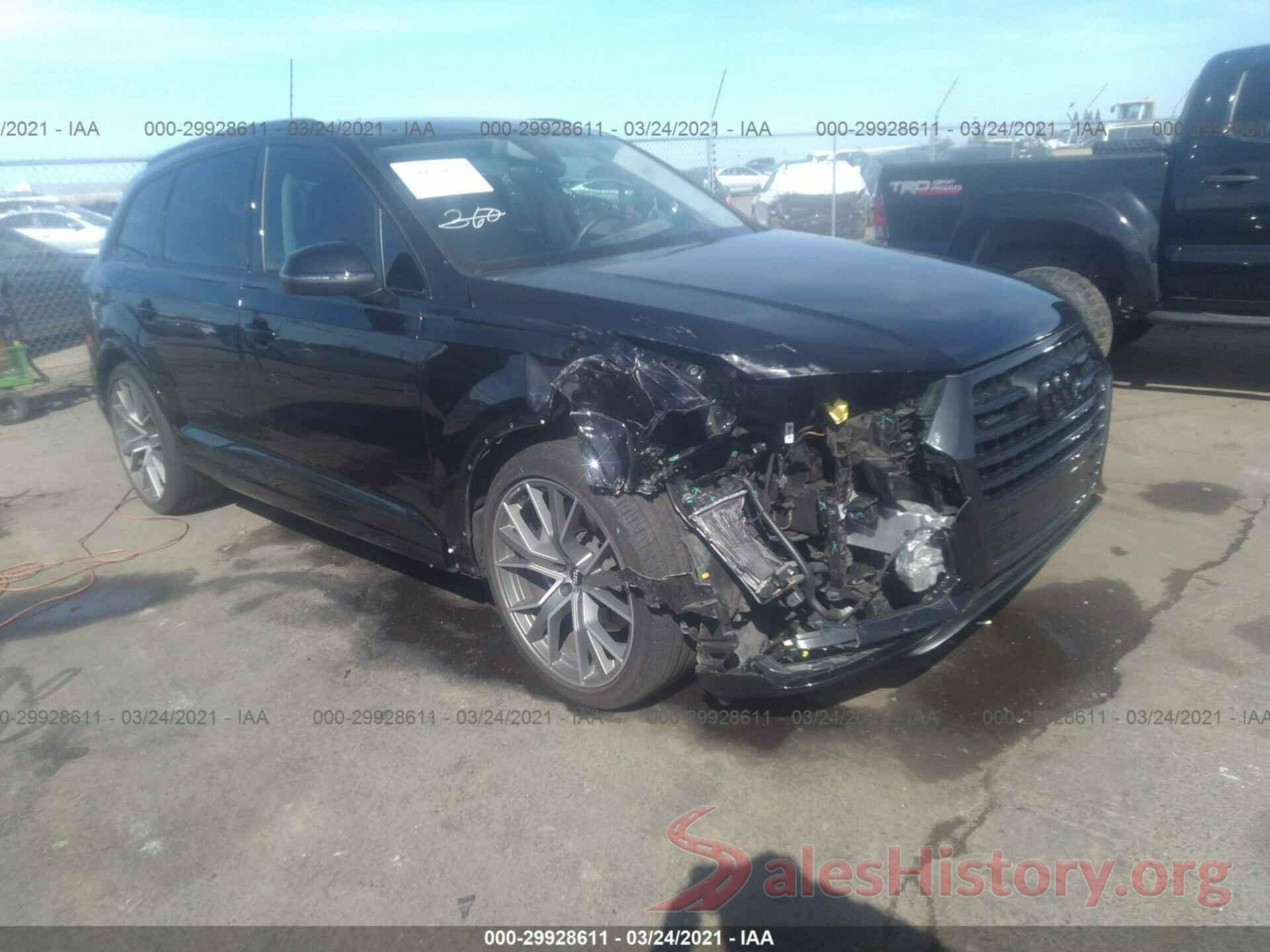 WA1VAAF73KD005793 2019 AUDI Q7