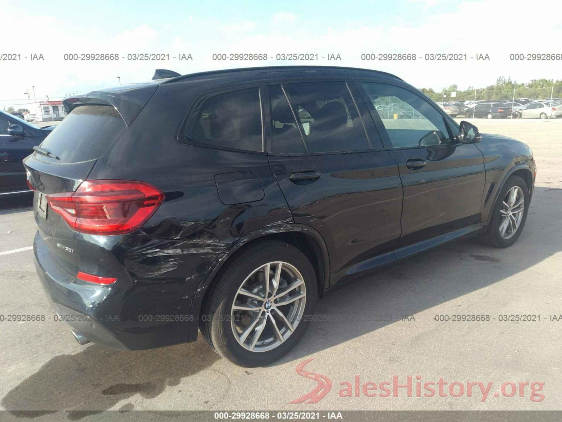 5UXTR7C55KLF23777 2019 BMW X3