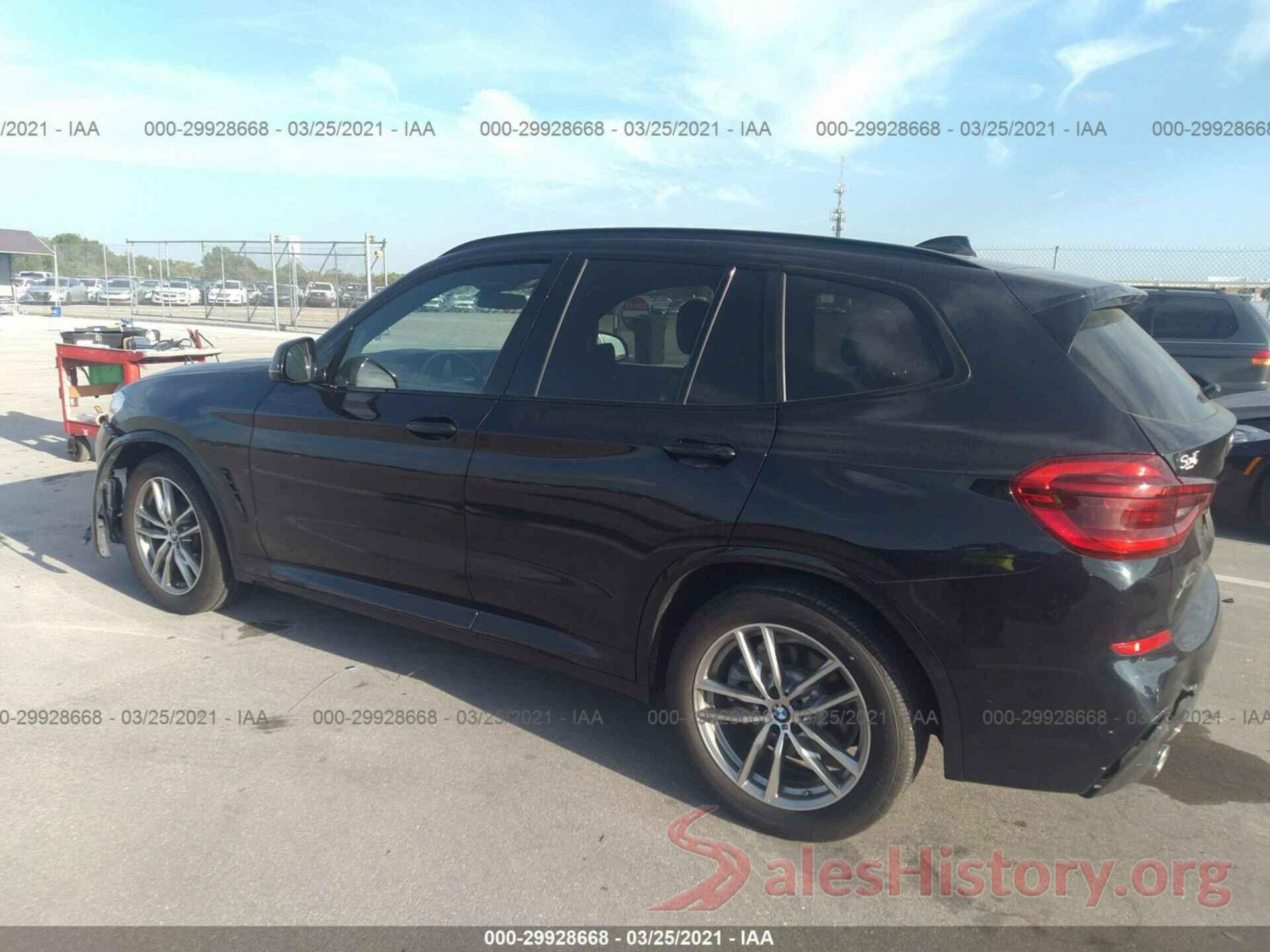 5UXTR7C55KLF23777 2019 BMW X3