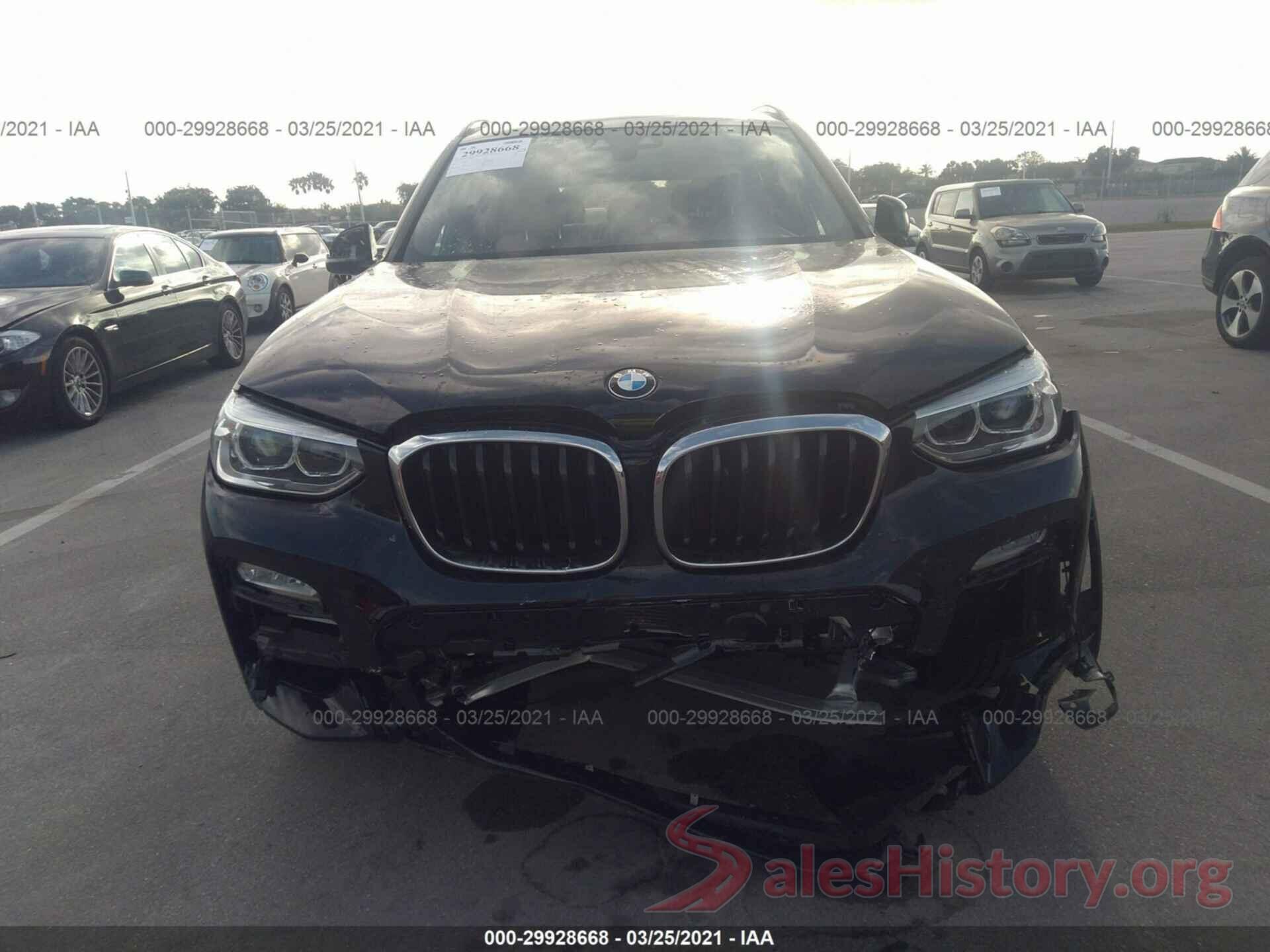 5UXTR7C55KLF23777 2019 BMW X3