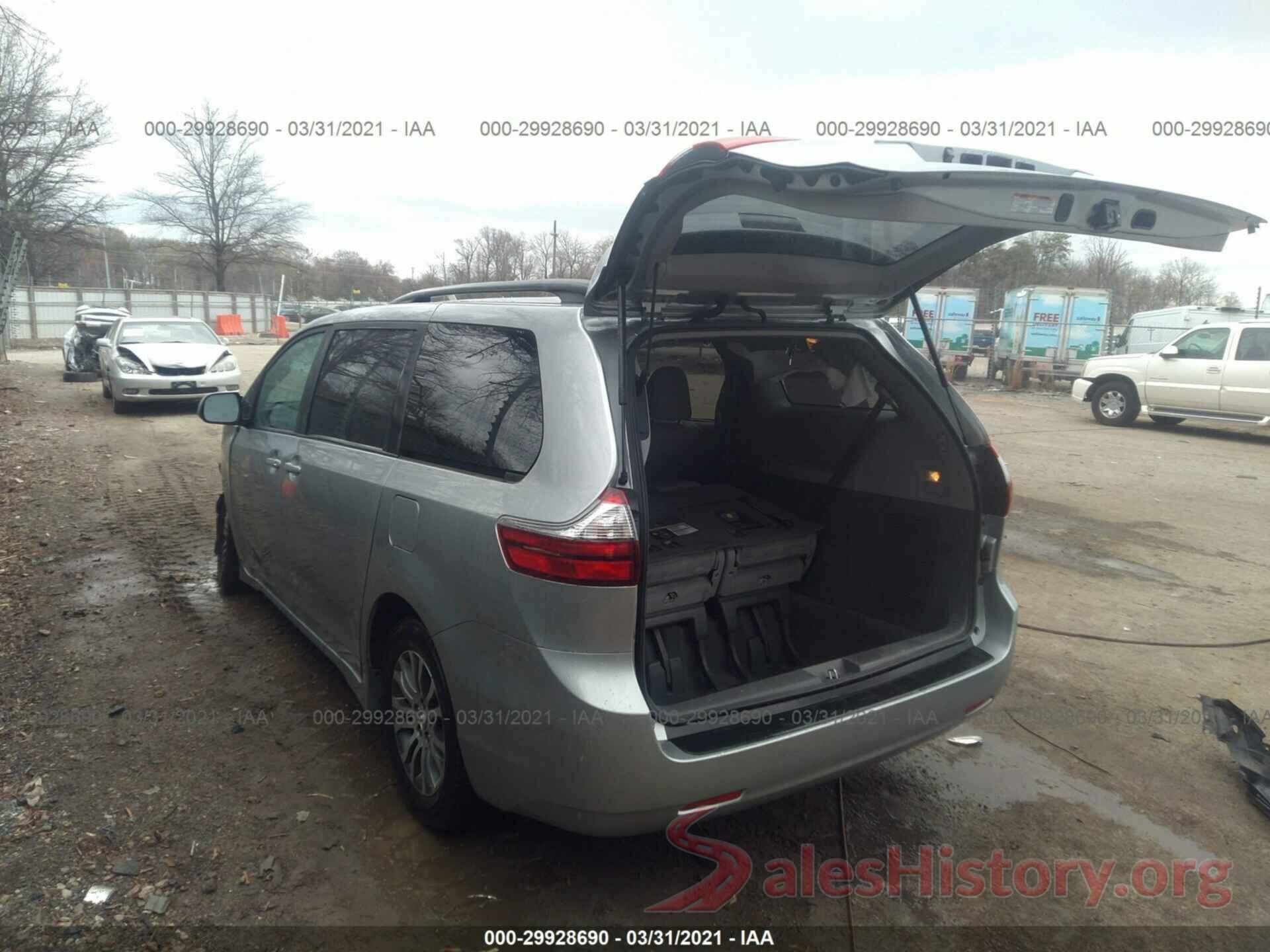 5TDYZ3DC7LS037255 2020 TOYOTA SIENNA