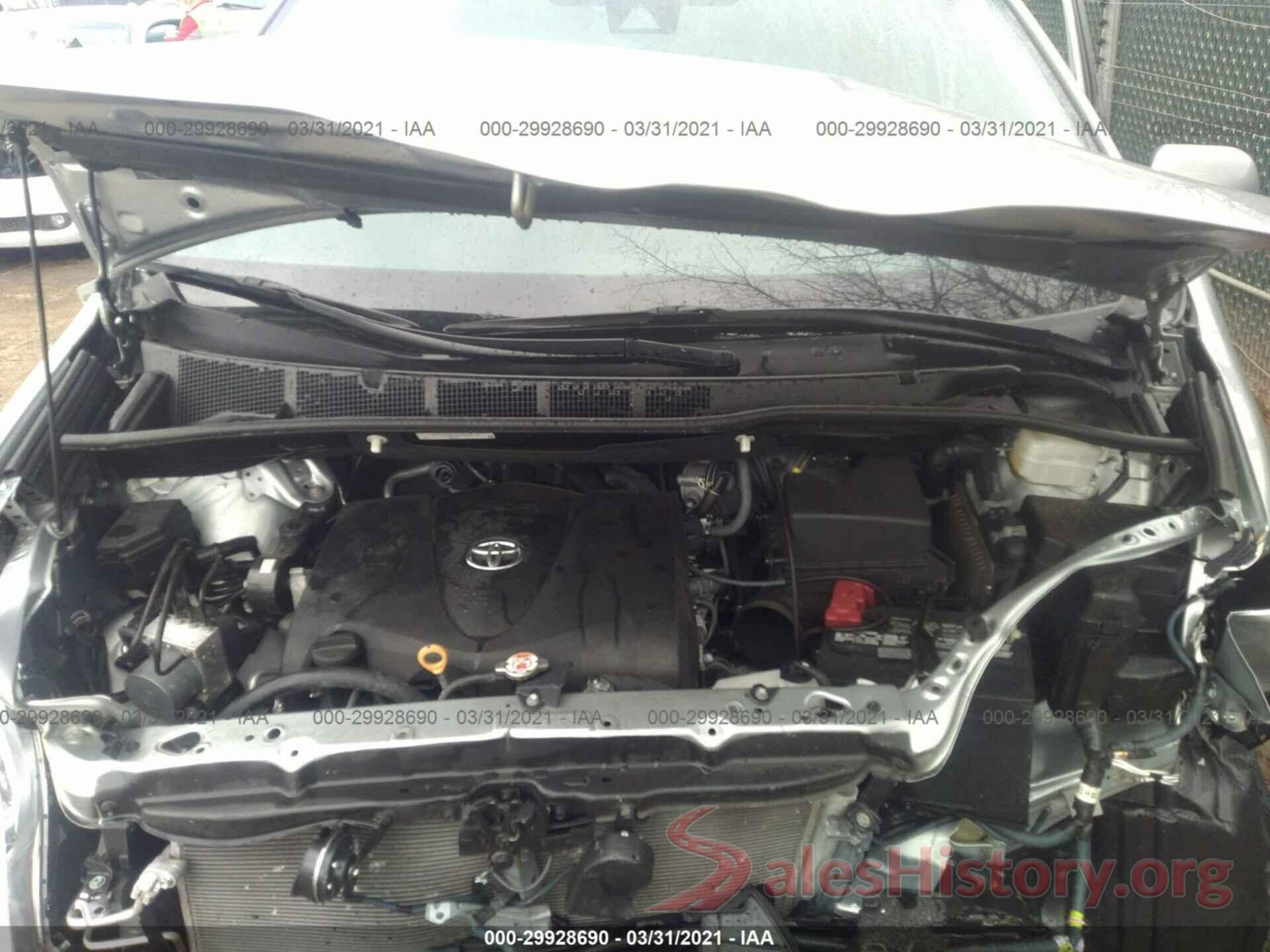 5TDYZ3DC7LS037255 2020 TOYOTA SIENNA