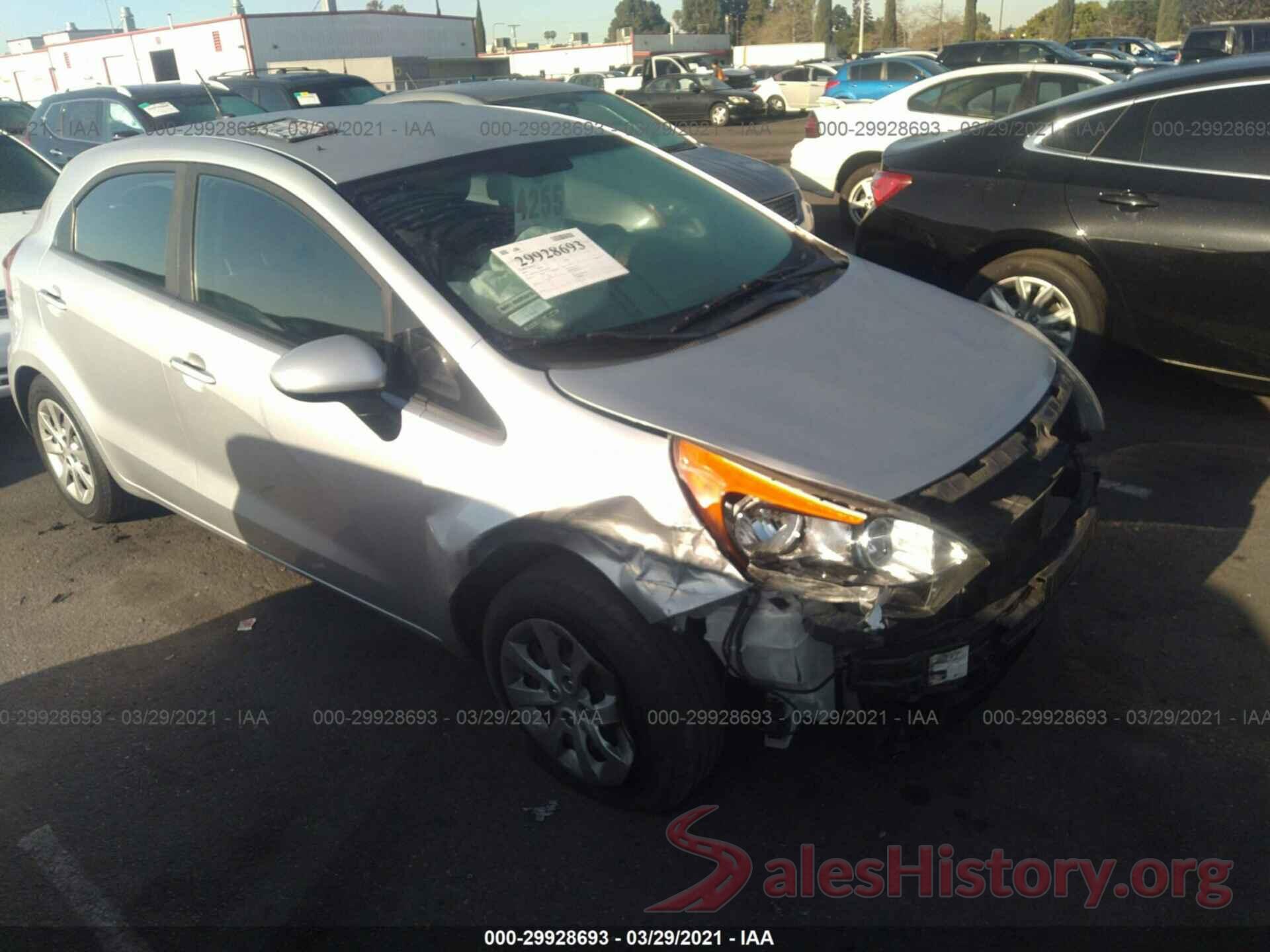 KNADM5A30G6687948 2016 KIA RIO