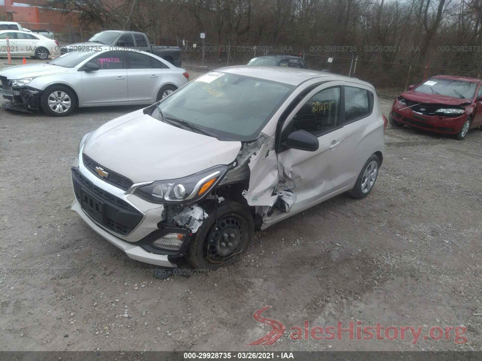 KL8CB6SA7LC414677 2020 CHEVROLET SPARK