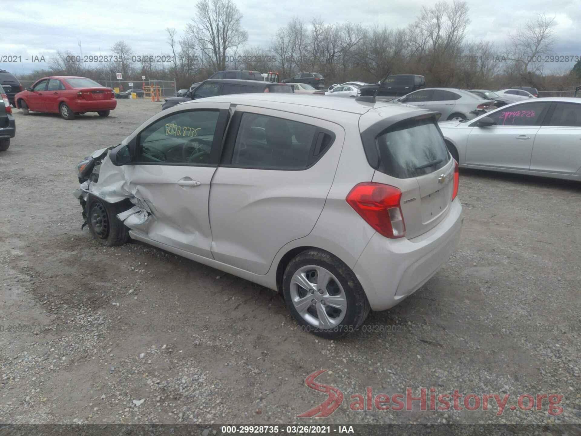 KL8CB6SA7LC414677 2020 CHEVROLET SPARK