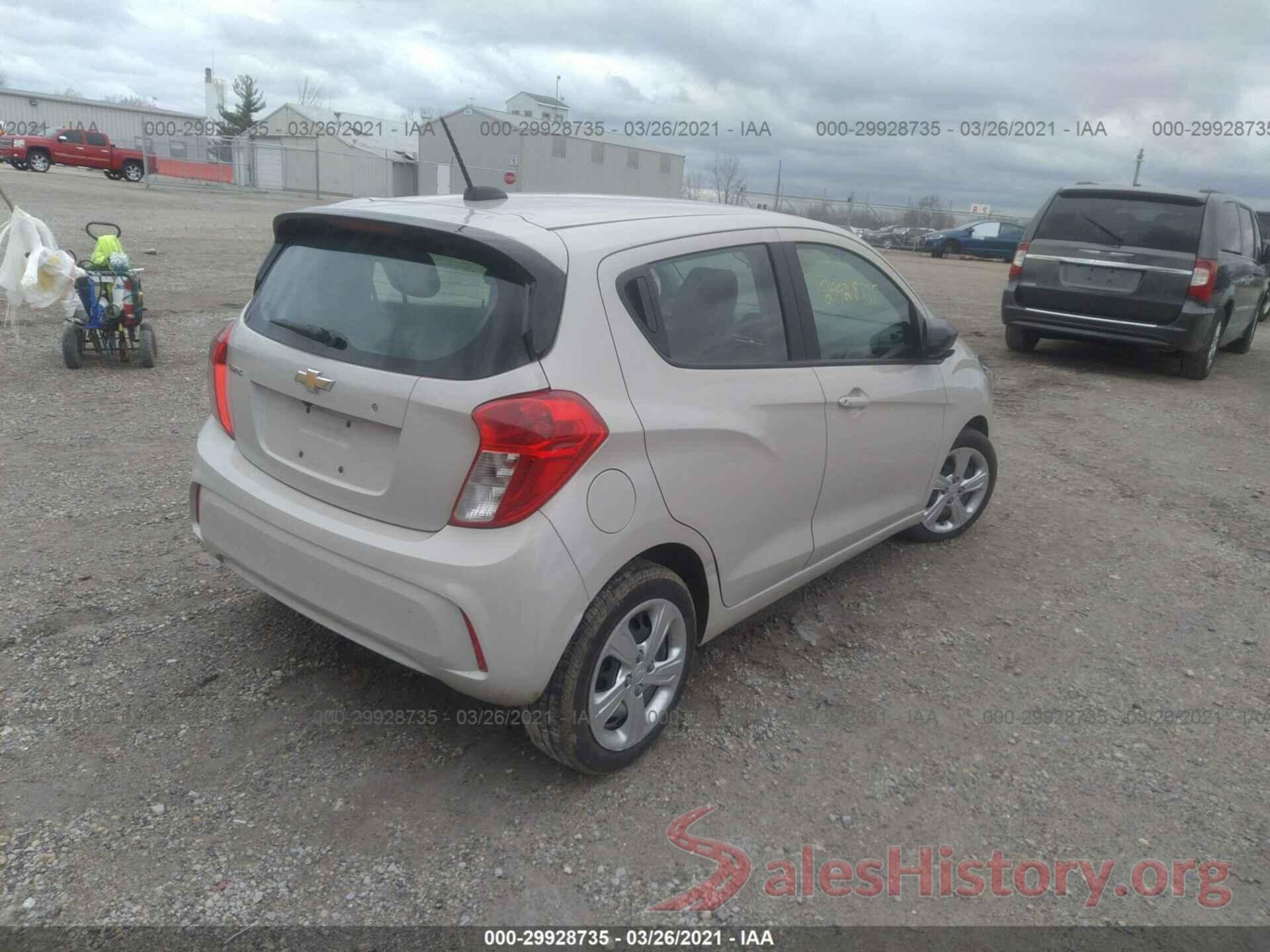 KL8CB6SA7LC414677 2020 CHEVROLET SPARK