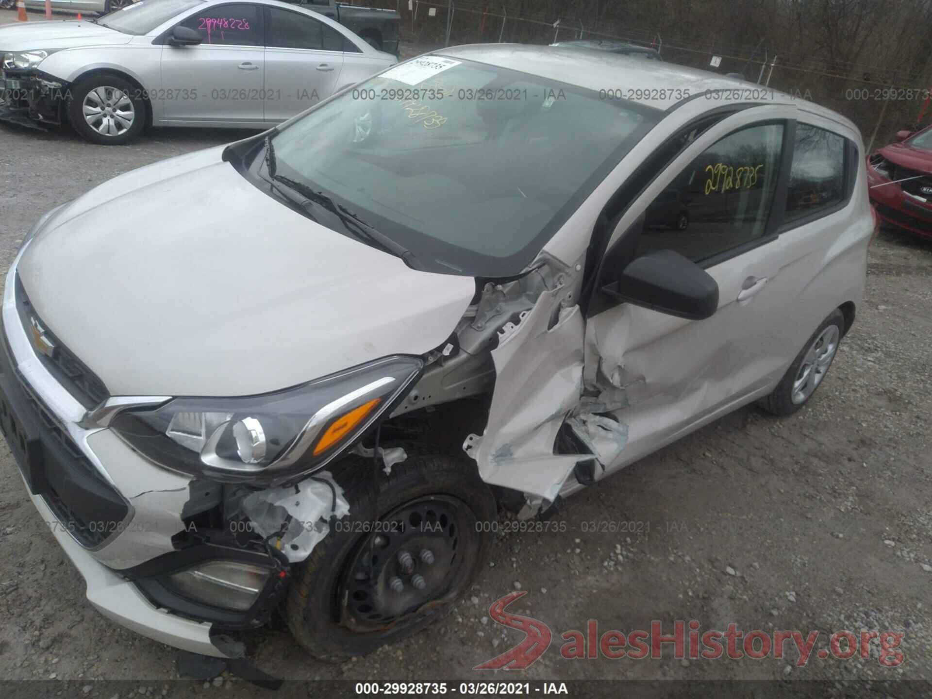 KL8CB6SA7LC414677 2020 CHEVROLET SPARK