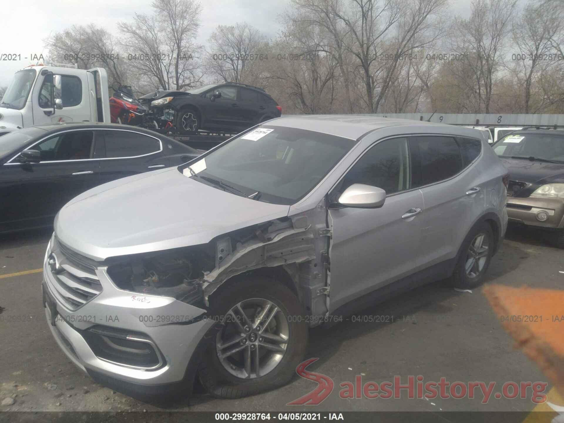 5XYZT3LB7JG568948 2018 HYUNDAI SANTA FE SPORT