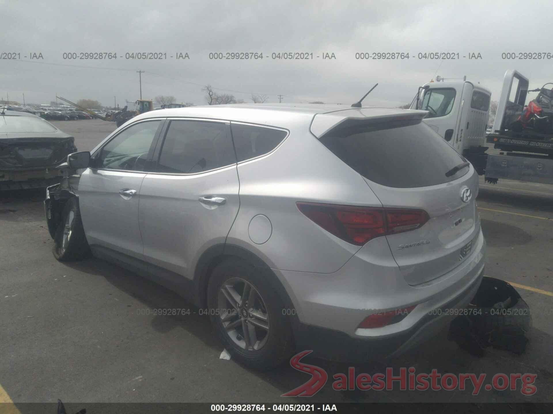 5XYZT3LB7JG568948 2018 HYUNDAI SANTA FE SPORT