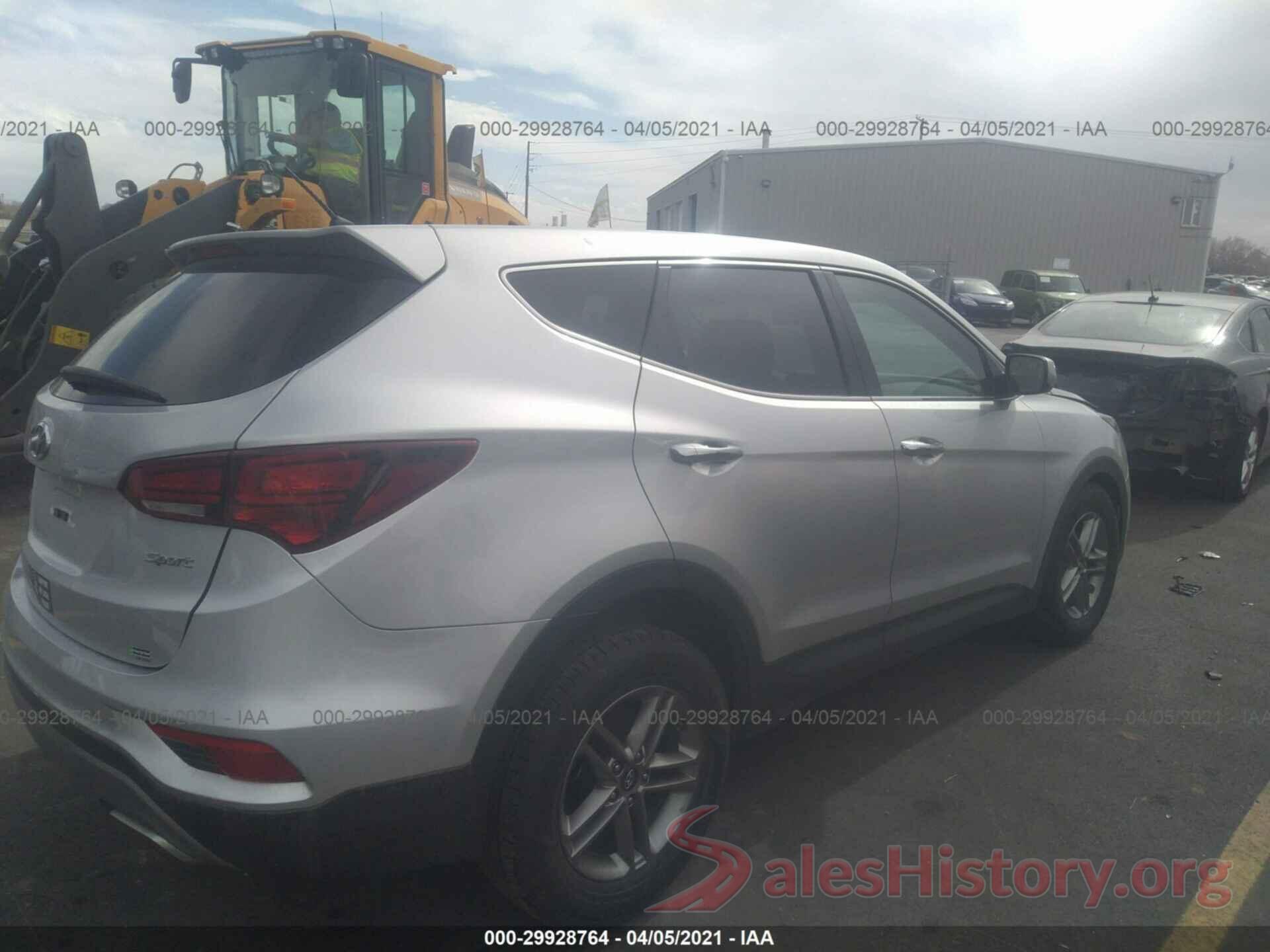 5XYZT3LB7JG568948 2018 HYUNDAI SANTA FE SPORT