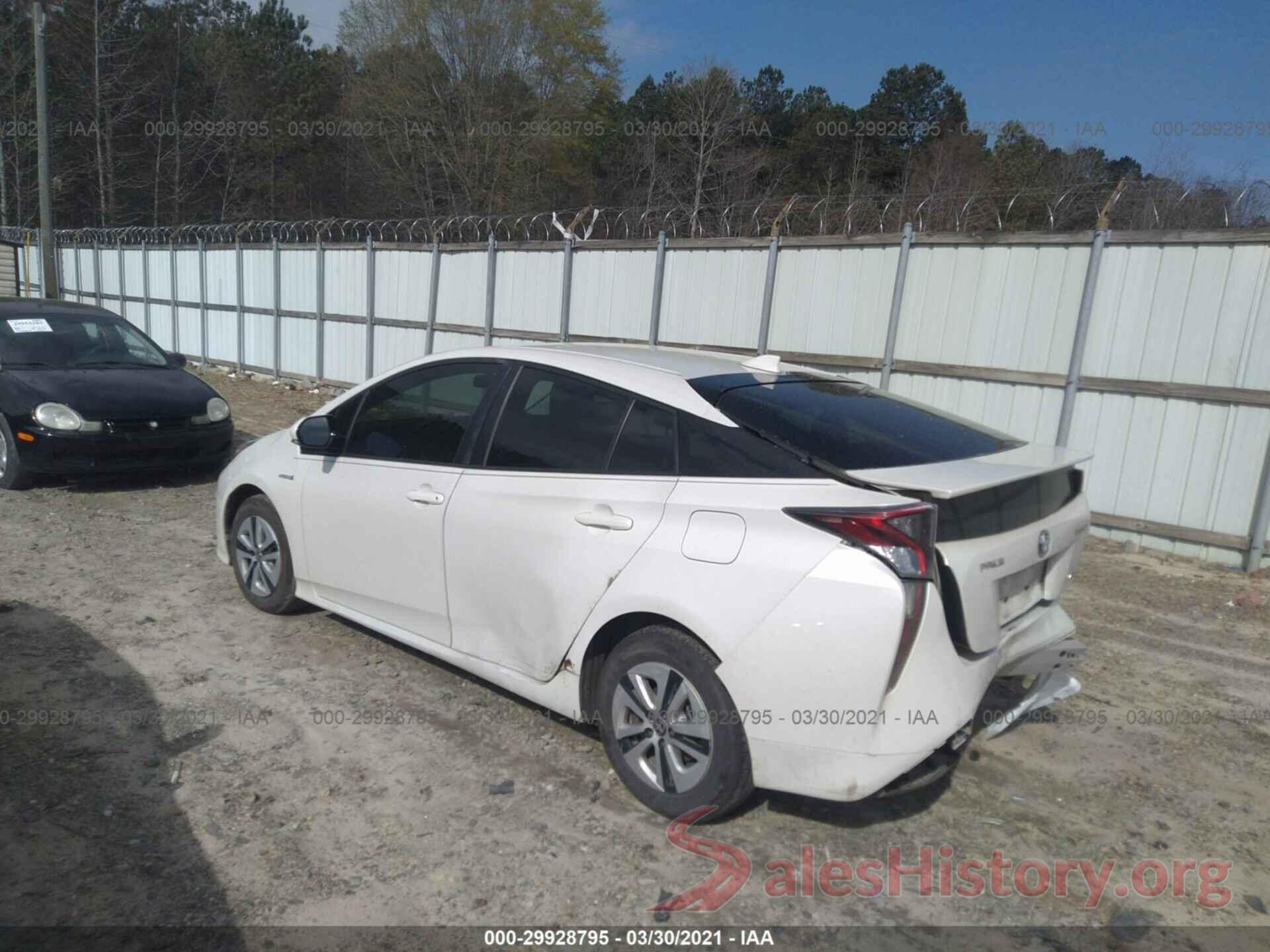 JTDKARFU2G3514638 2016 TOYOTA PRIUS