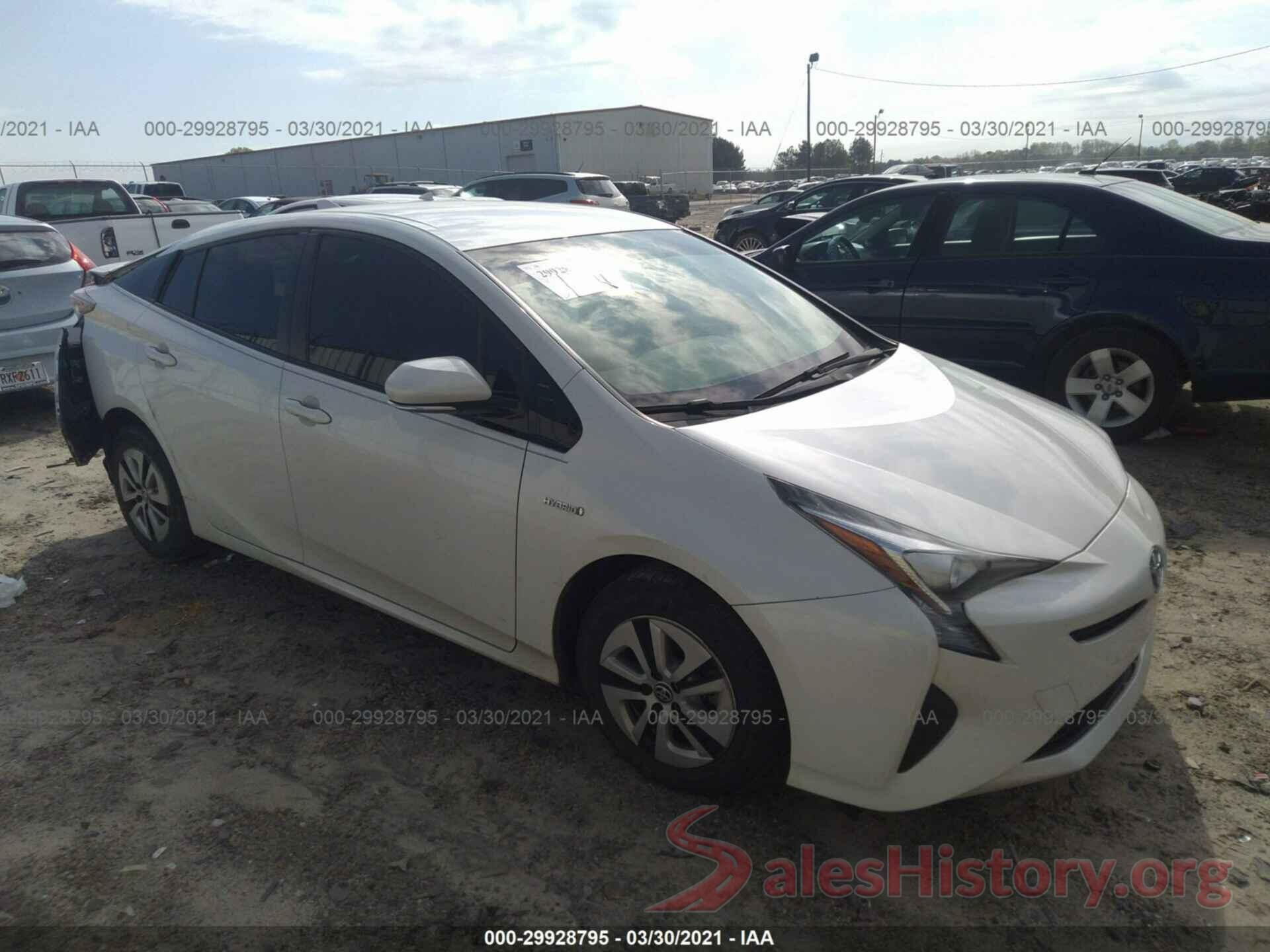 JTDKARFU2G3514638 2016 TOYOTA PRIUS