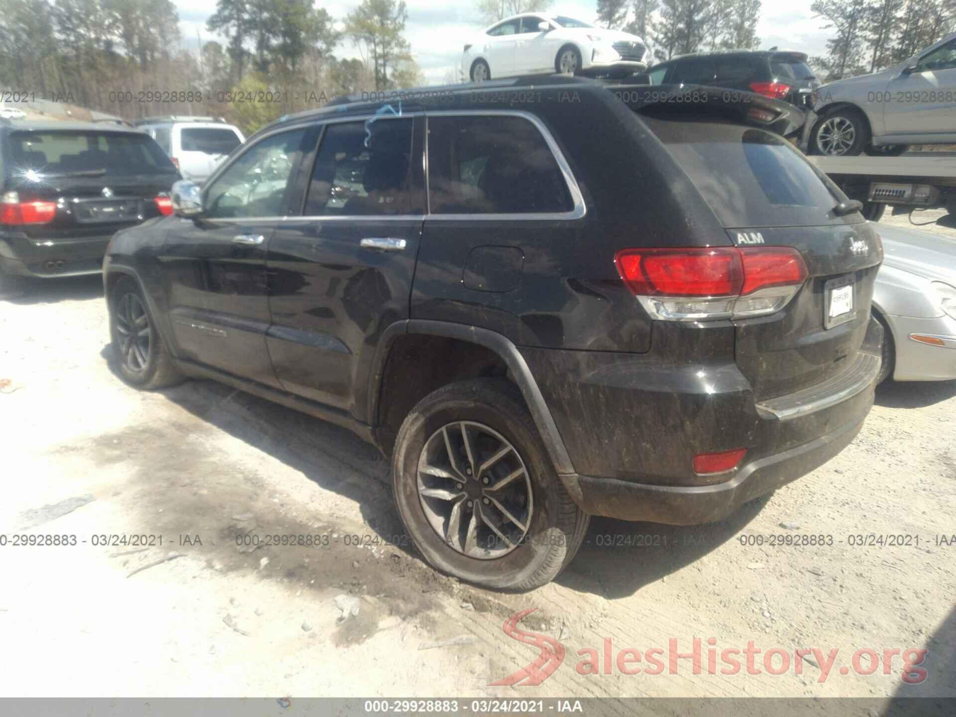 1C4RJEBG4LC118275 2020 JEEP GRAND CHEROKEE