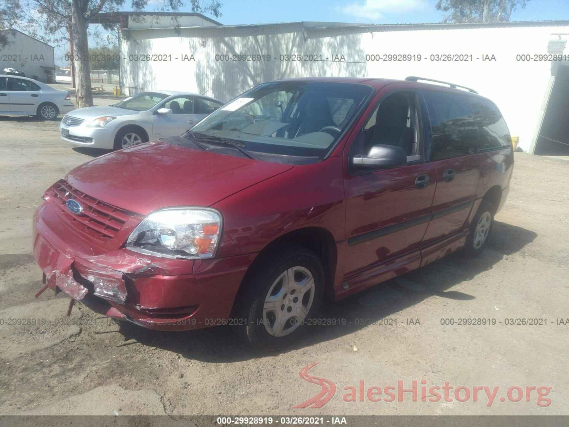 2FMZA51675BA59553 2005 FORD FREESTAR WAGON