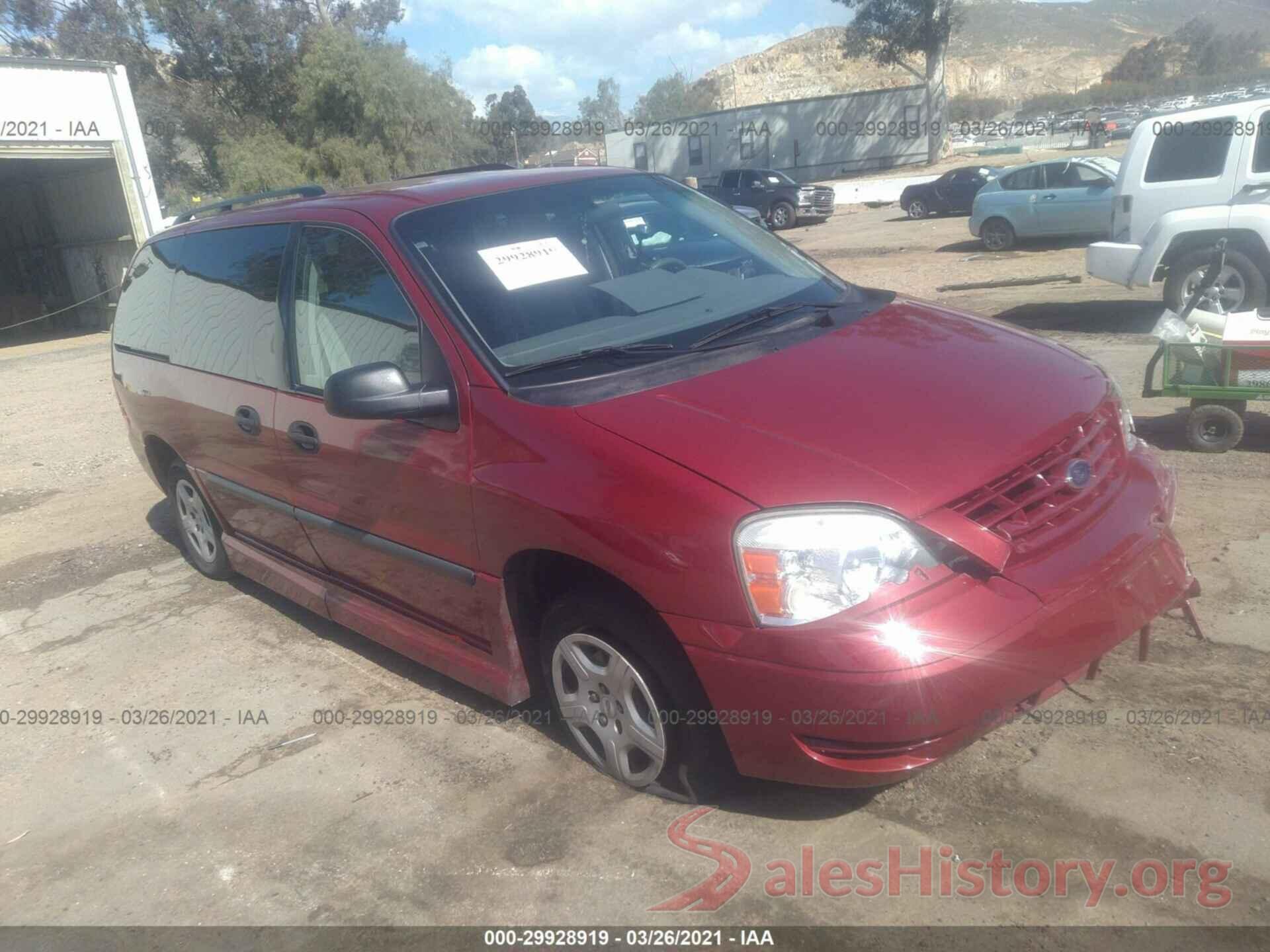 2FMZA51675BA59553 2005 FORD FREESTAR WAGON