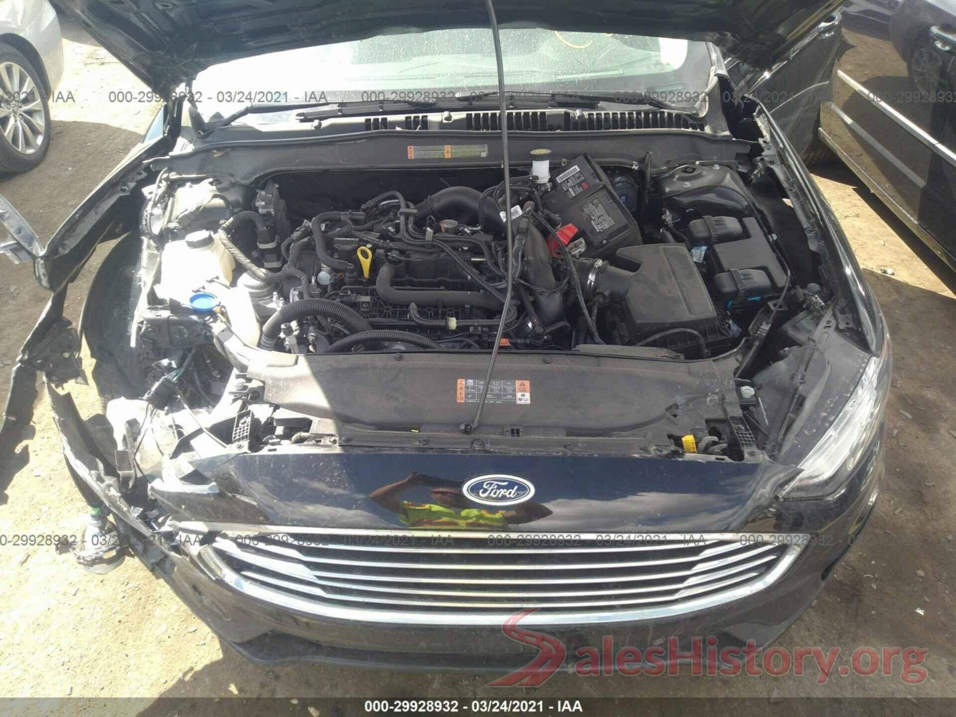 3FA6P0HD5LR165131 2020 FORD FUSION